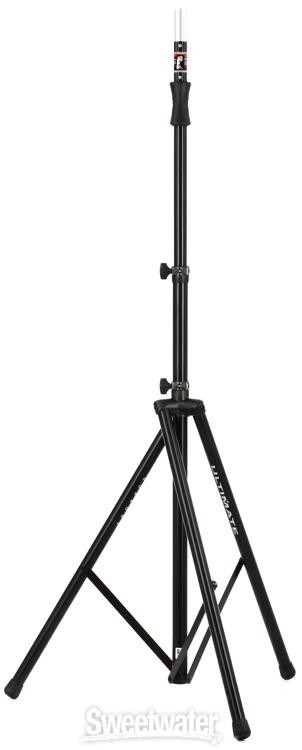 Ultimate Support TS-110B Extra Tall Lift-Assist Speaker Stand (Single)