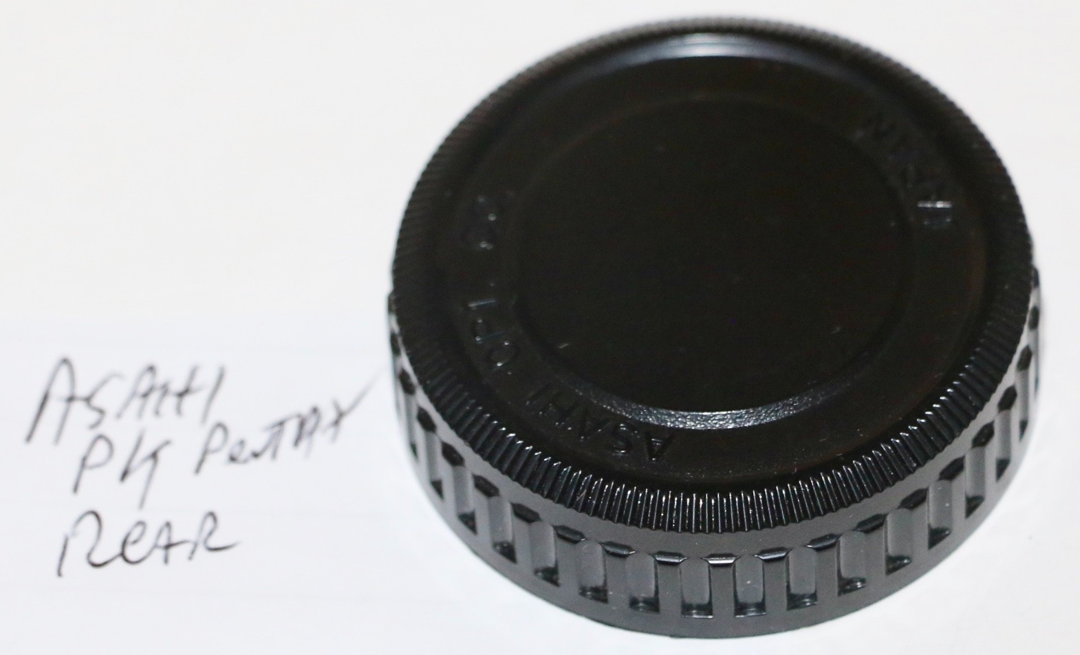 Asahi Pentax PK Mount Original Bayonet  Mount Rear Lens Cap Free USA Ship
