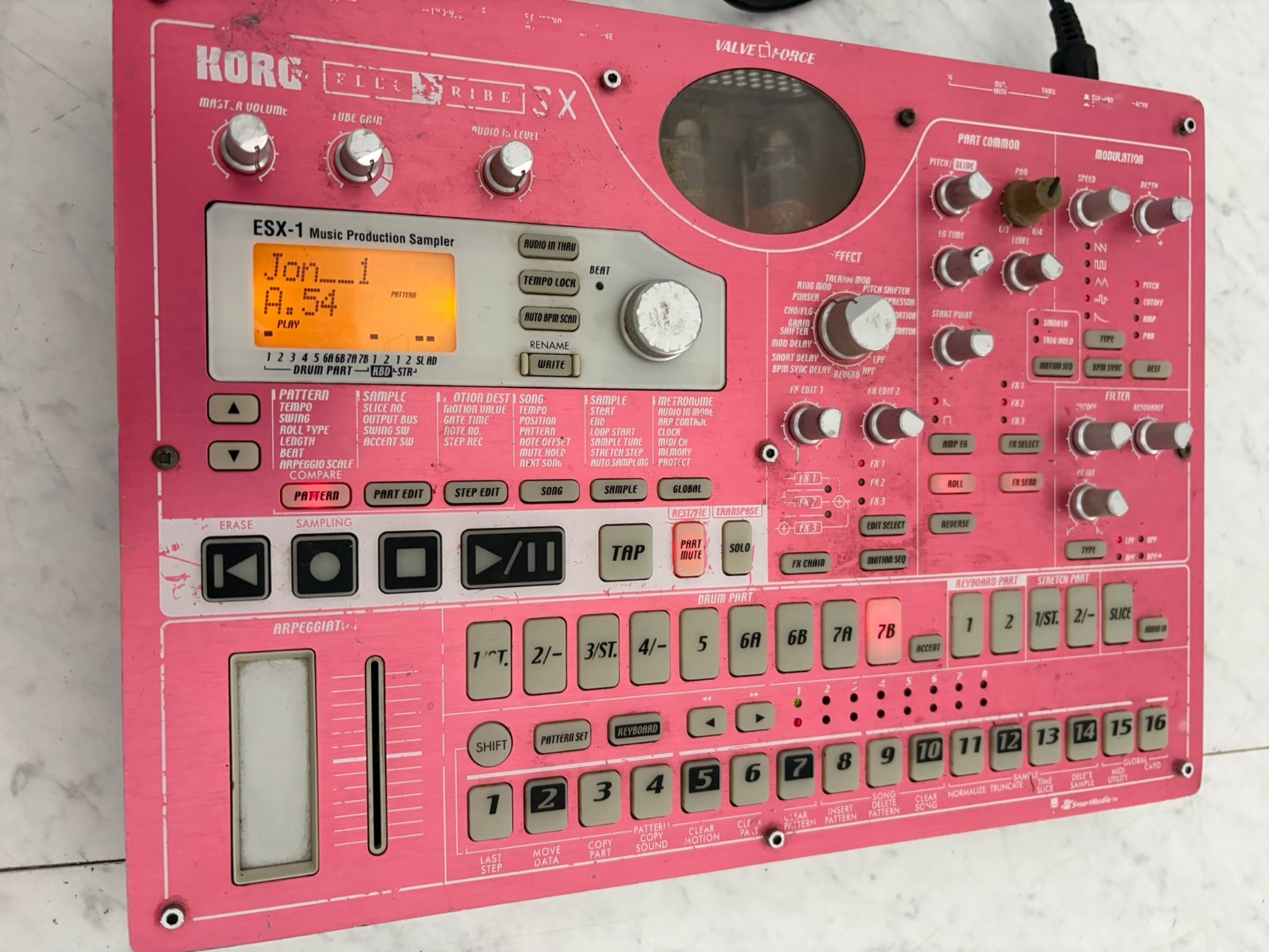 Korg ESX1 Sampler In Average Condition