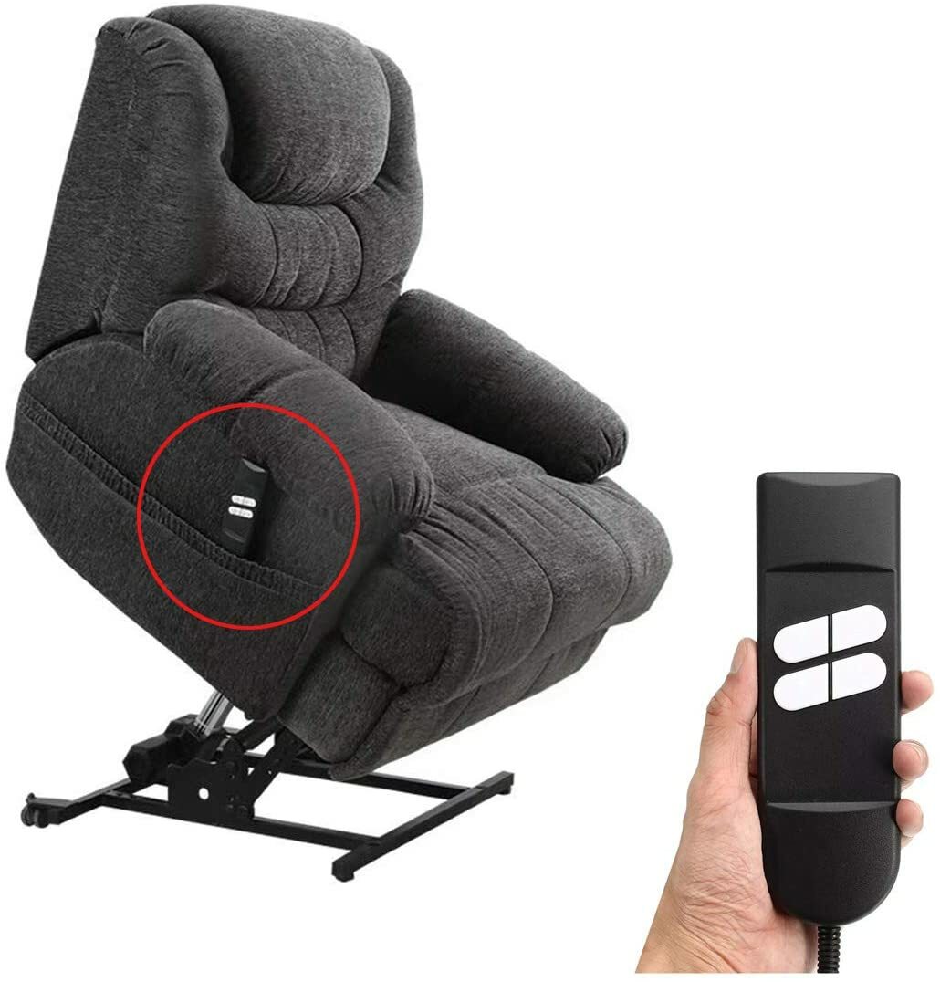4 Button,5 pin Okin Ashley Remote Hand Control for Power Recliner or Lift Chair