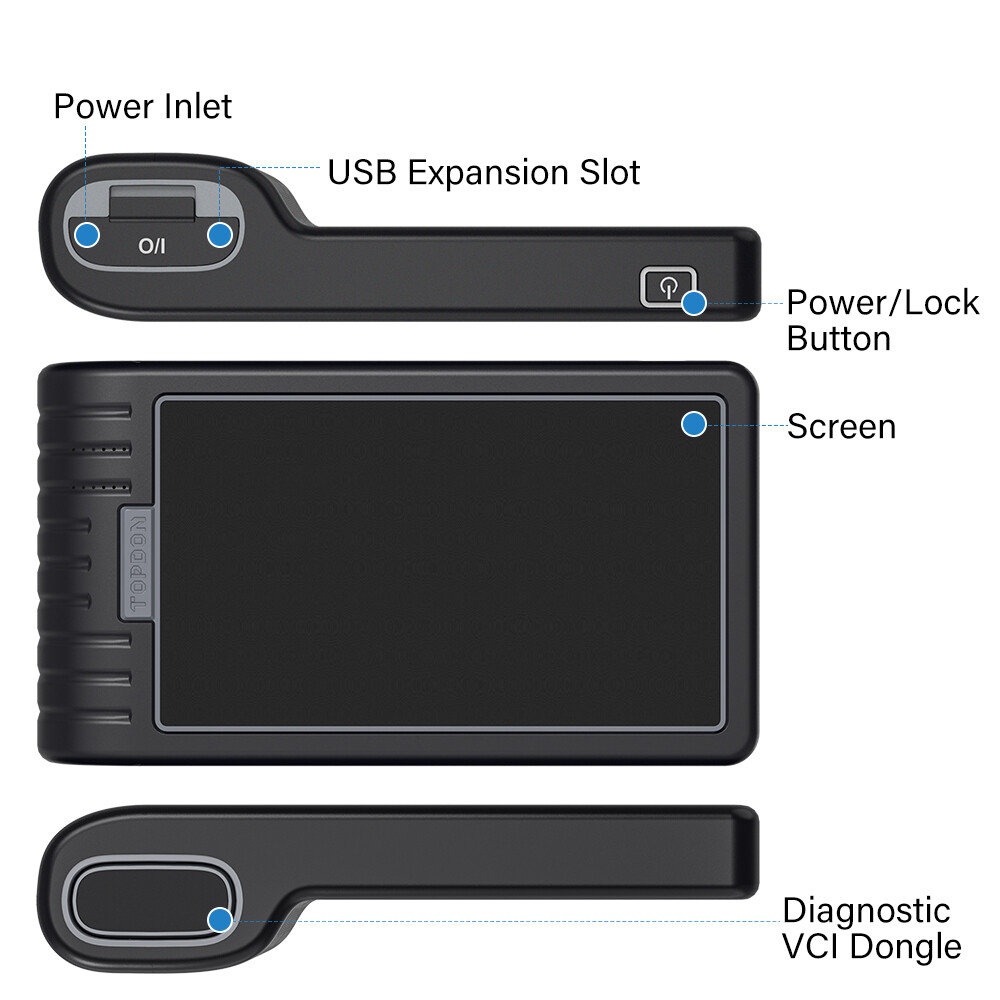 2025 TOPDON ArtiDiag800BT Car Diagnostic Tool Full System Bluetooth OBD2 Scanner