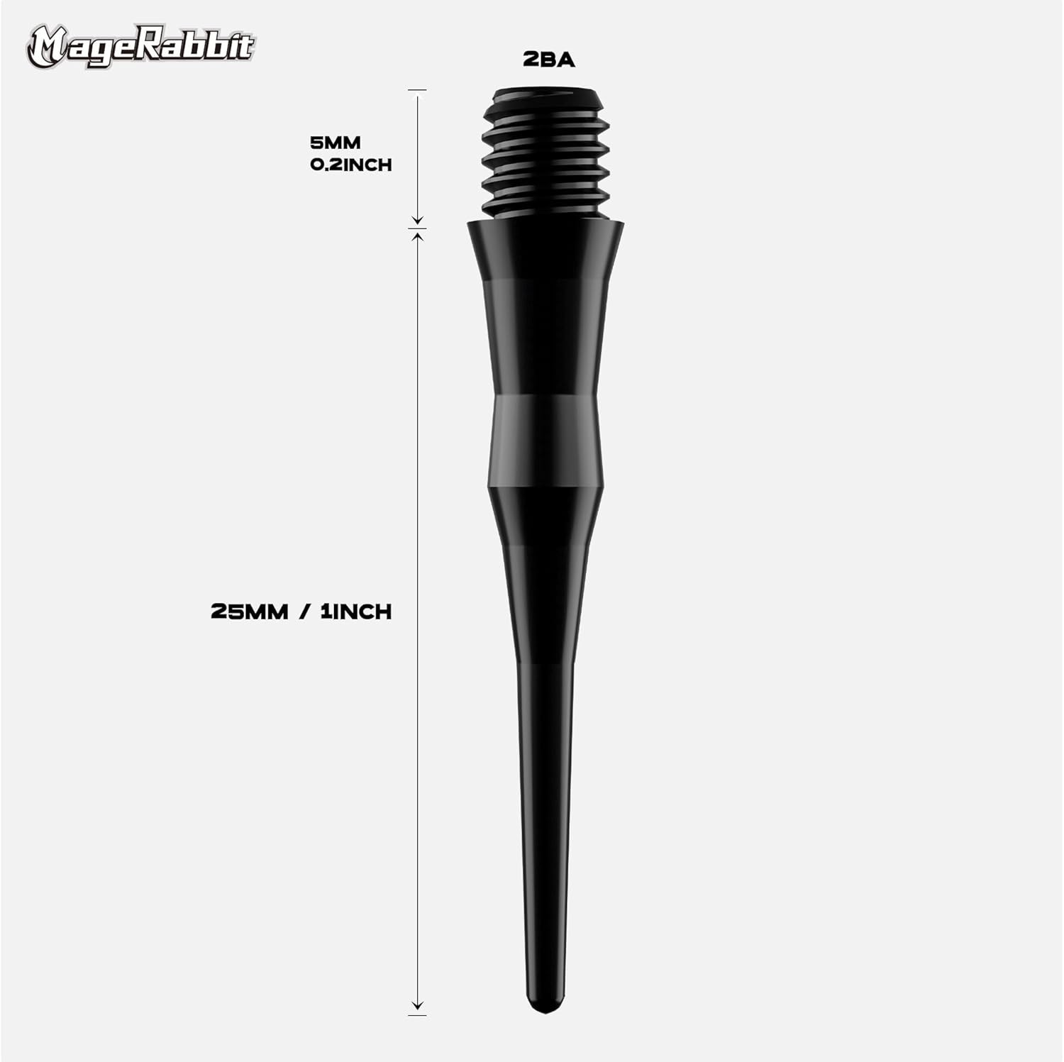 1000pcs Soft Tip Darts - 2BA Thread Plastic Tips, Dart Accessories Set, Darts Su