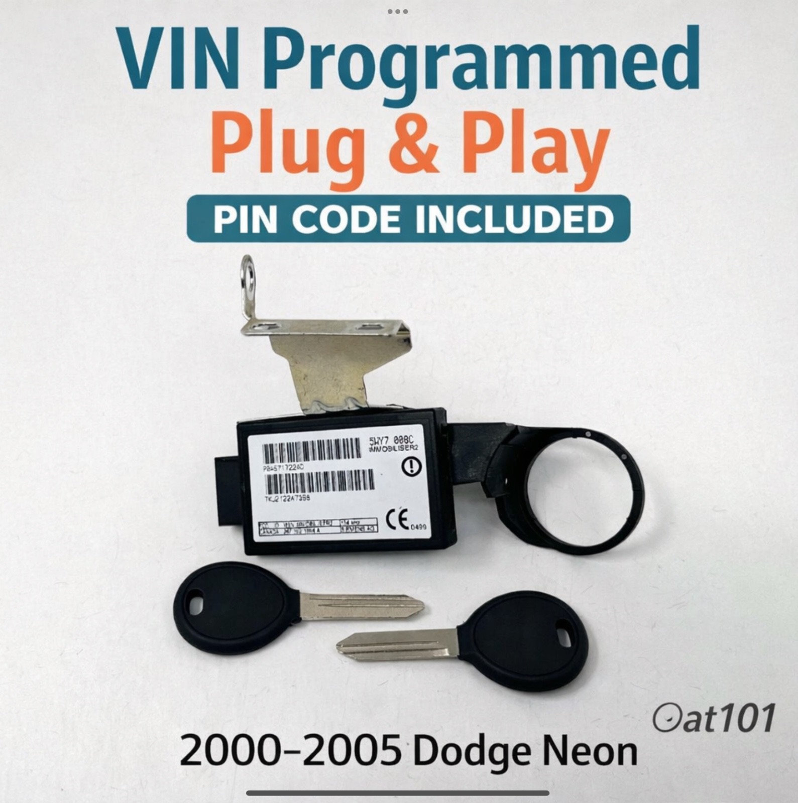 2000-2005 Dodge Neon Immobilizer P04671722AD Plug & Play Programmed To Your VIN