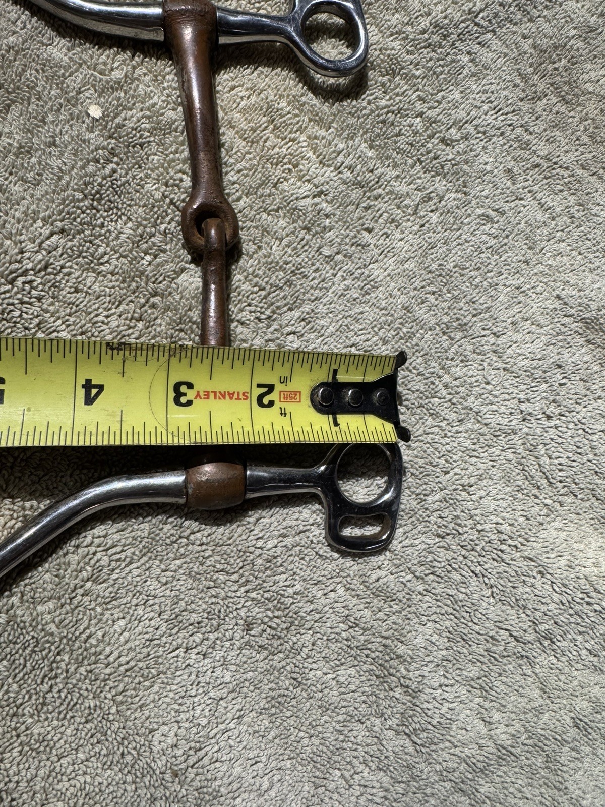 Copper Mouth Tom Thumb Snaffle Bit for Training and Encourages Softness