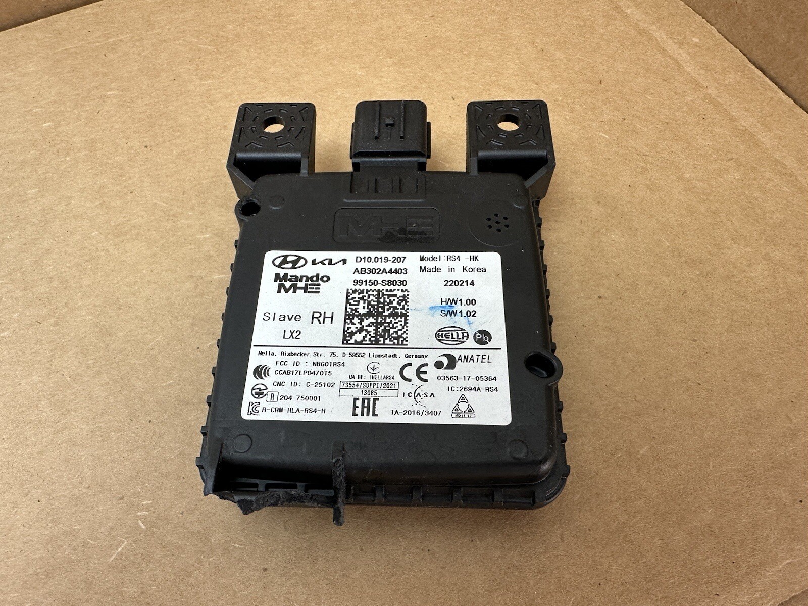 2020 2021 Hyundai Palisade Blind Spot Sensor Radar Sensor OEM Module 99150S8030