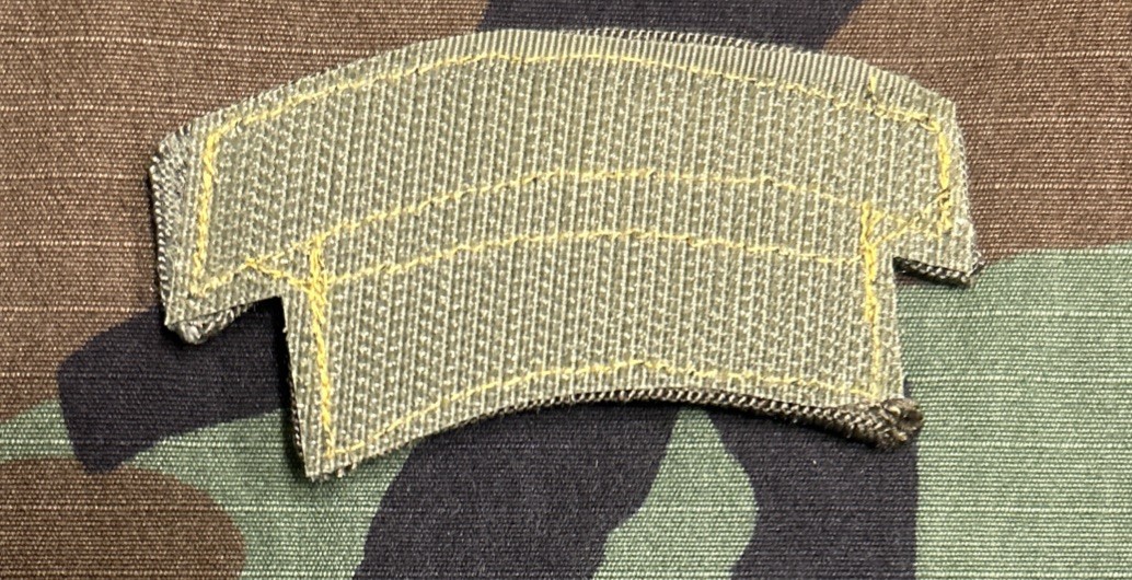 US Army Special Forces/Sapper Tabs BDU w/ Hook OD Green