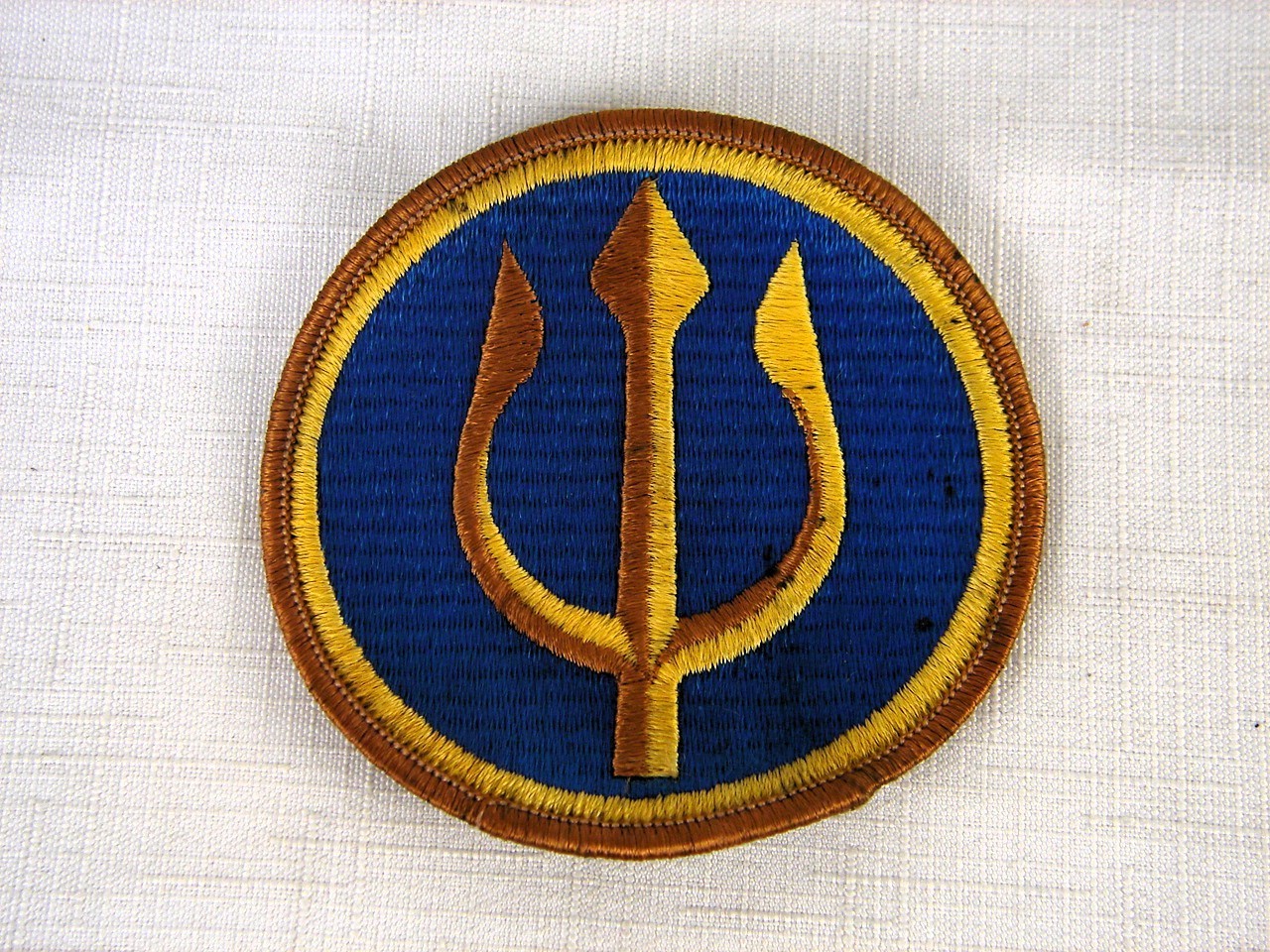 US Navy Blue Trident Patrol 3 1/2" Patch