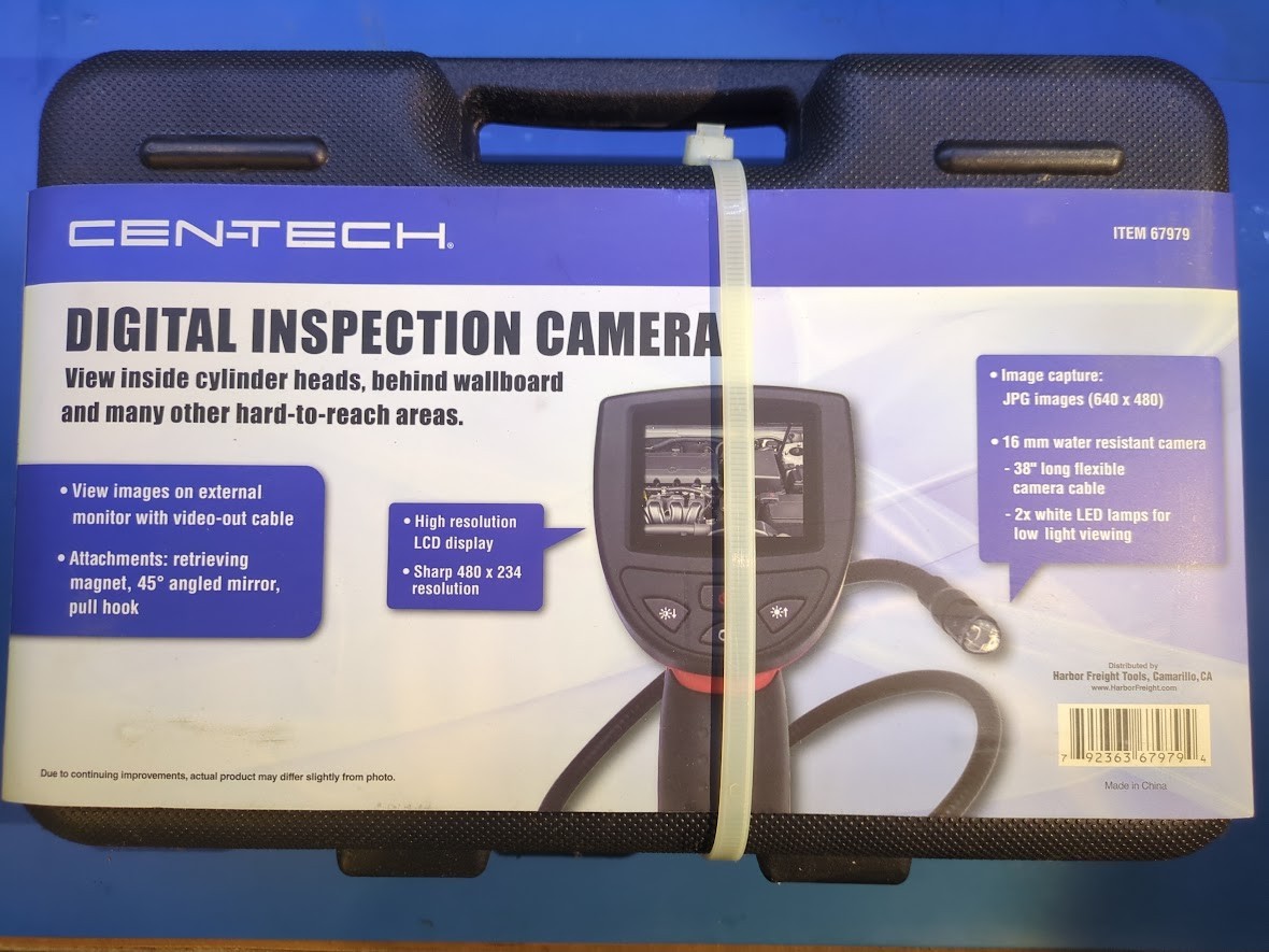Cen-Tech LCD Inspection Camera Model 67979 NEW IN BOX