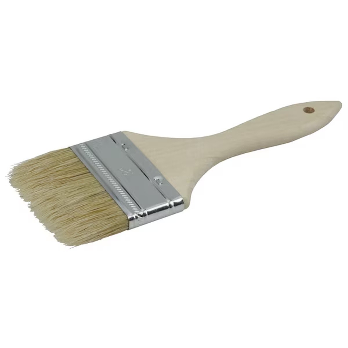 Weiler 40183 Vortec Pro 3in Chip & Oil Paint Brush White Bristle Wood Handle