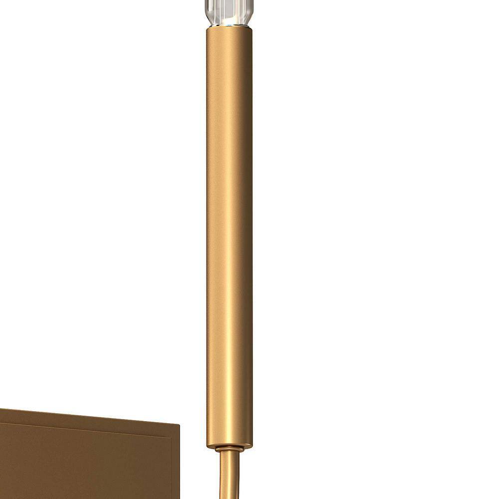 Volume Lighting Bract 1-Light Heirloom Gold Indoor Wall Sconce