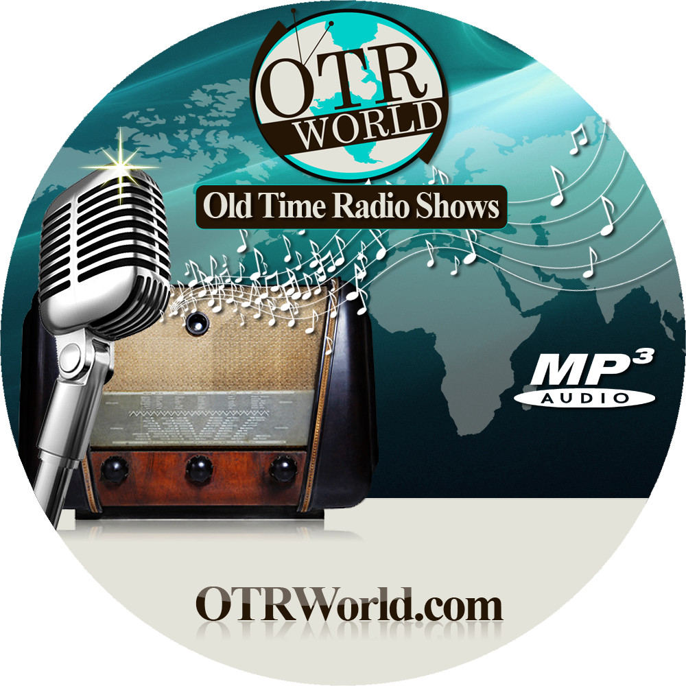 Suspense Old Time Radio Show MP3 DVD 938 Episodes 2 Disc Set