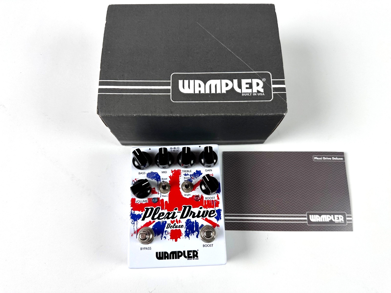 Wampler Plexi-Drive Deluxe Overdrive Pedal