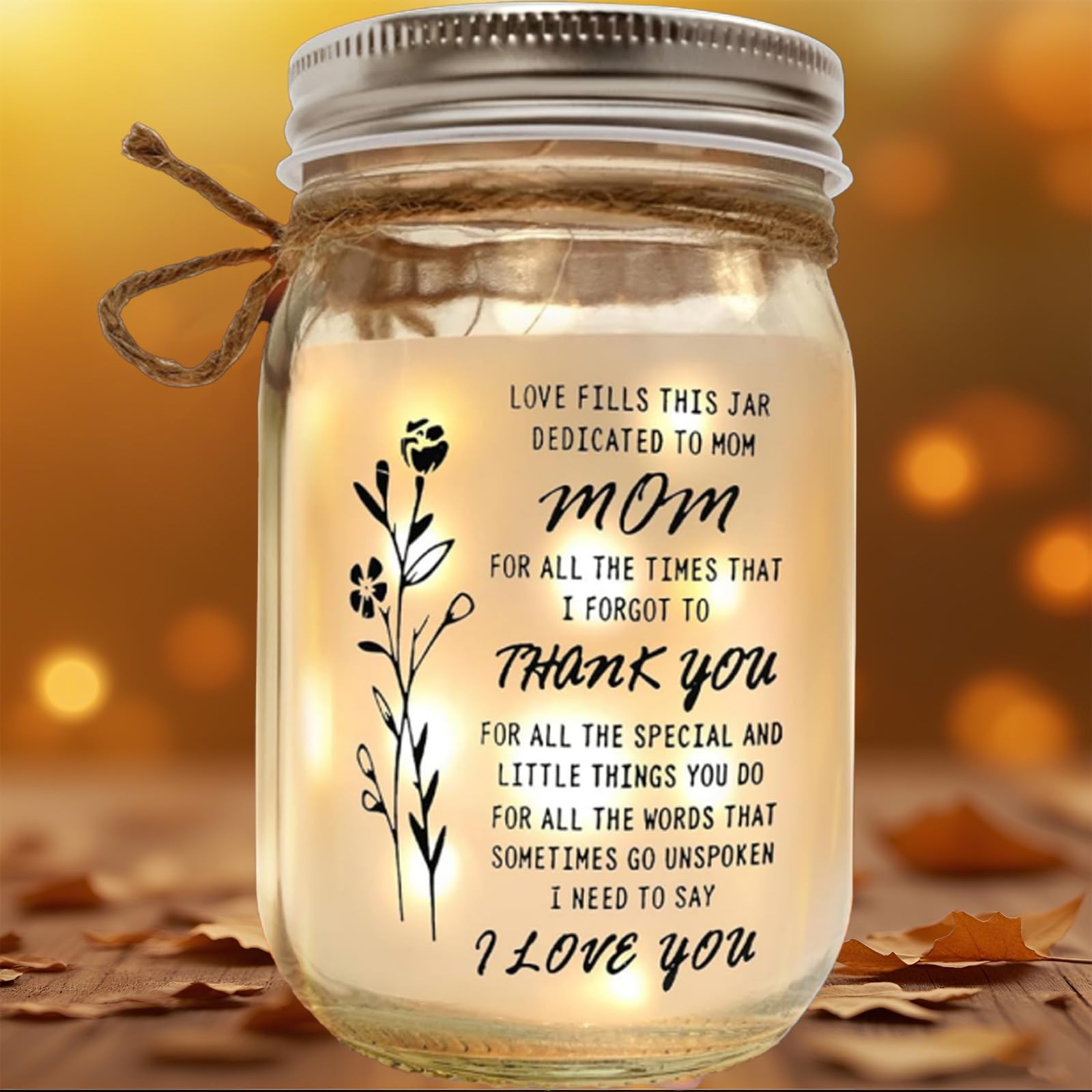 SJzdzsw Mothers Day Gifts for Mom，Mother's Gifts，Birthday Gift Clear