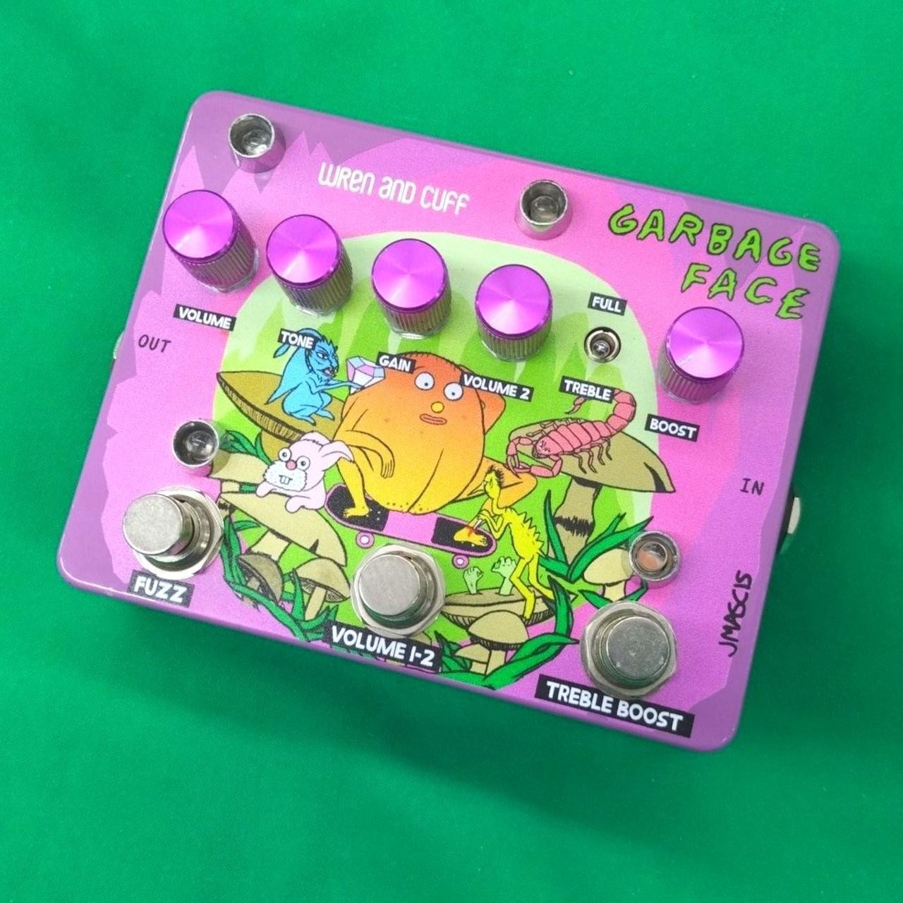 WREN AND CUFF Fuzz/Booster GARBAGE FACE