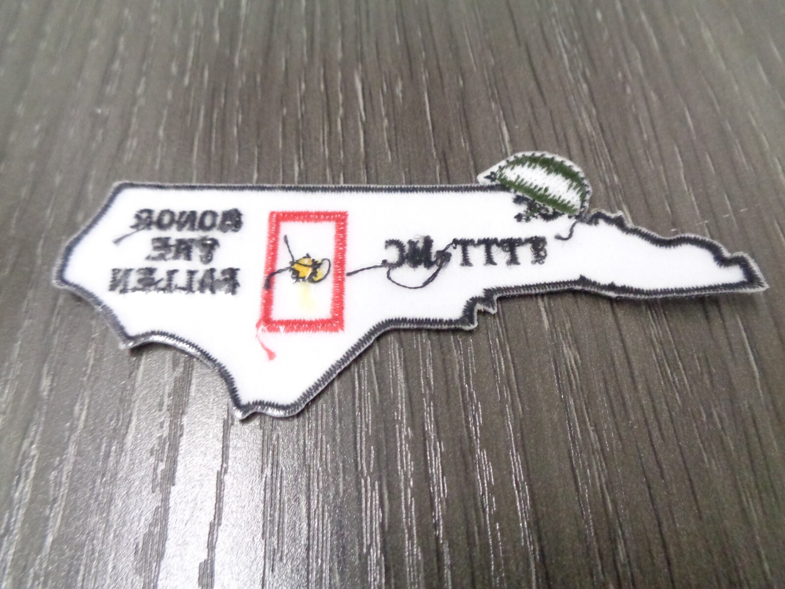 HONOR THE FALLEN NORTH CAROLINA PATCH LARGE COLOR