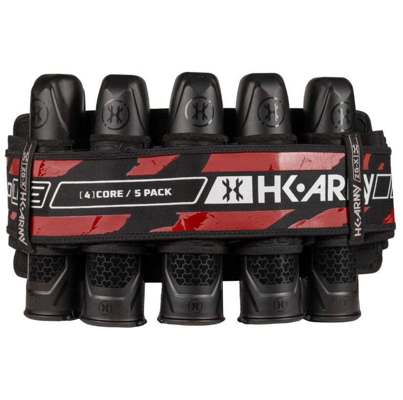 HK Army Paintball Zero-GX Padded Strapless Pod Harness 5+4+4 Blaze