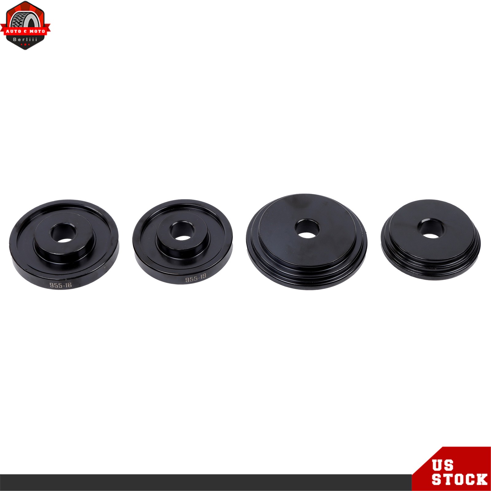 25PCS Master Front Wheel Drive Bearing Puller Removal & Installer Adapter Kit