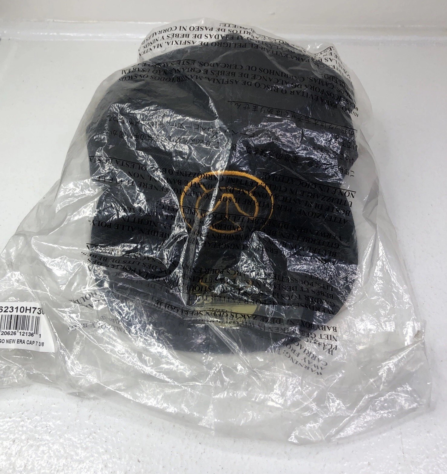 Blizzard Overwatch NEW Era 59Fifty  Hat Men Fitted Size 7 3/8 Black SEALEd Game
