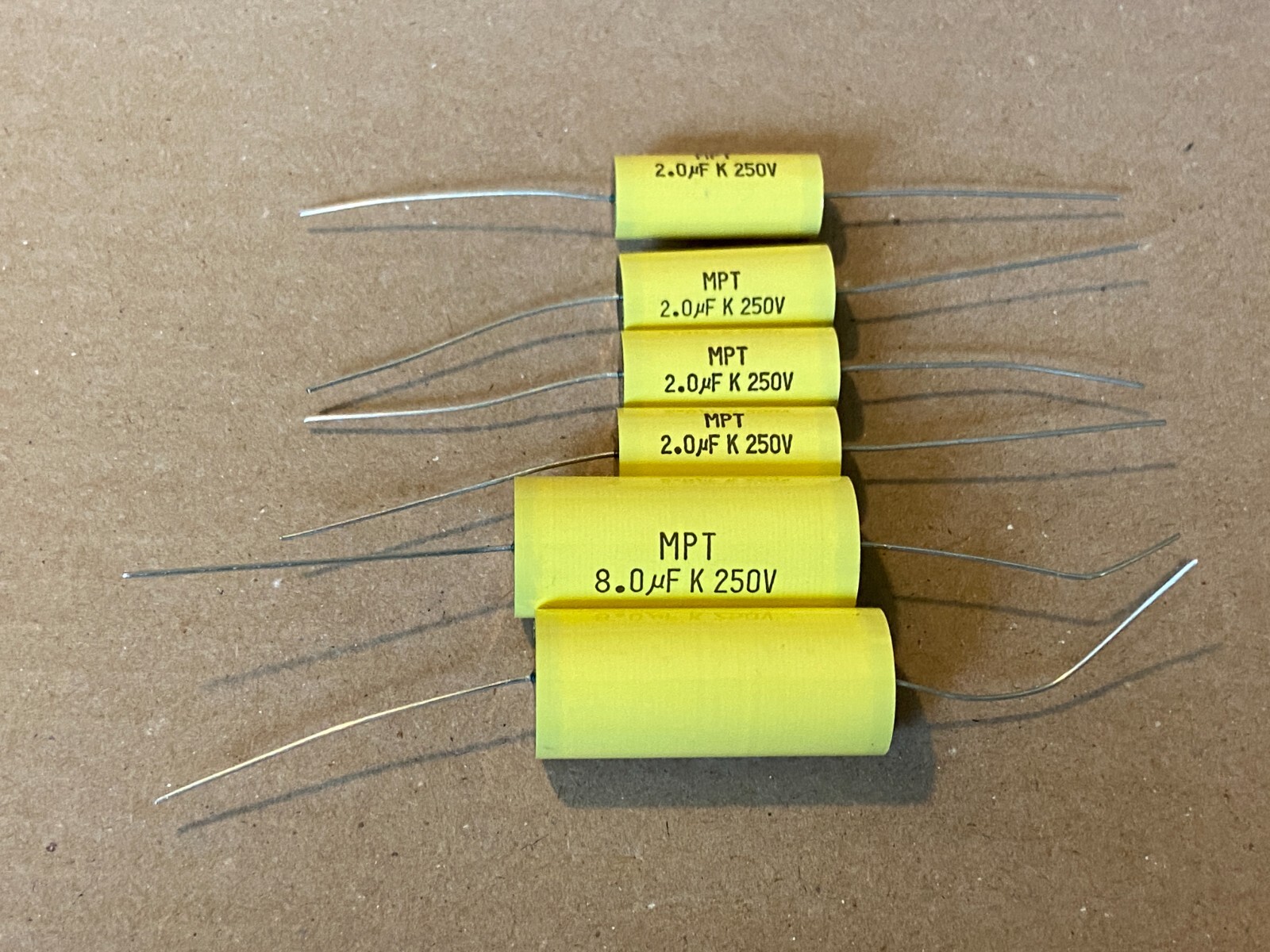 Recap Kit for KLH Model 17 Speakers New MPT Polypropylene Film Capacitors