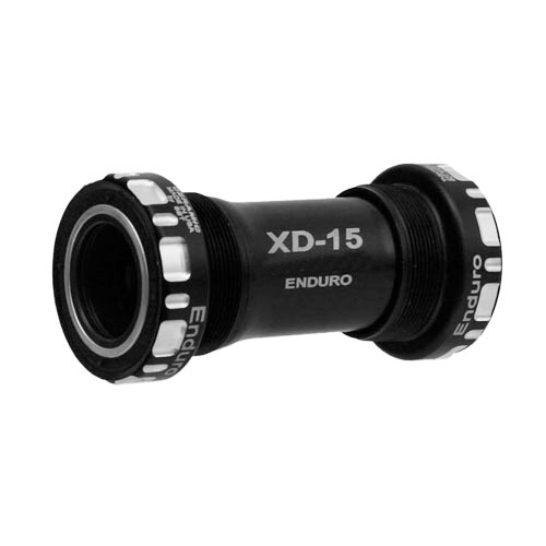 Enduro XD-15 Corsa Italian Threaded Bottom for Shimano Crankset, black