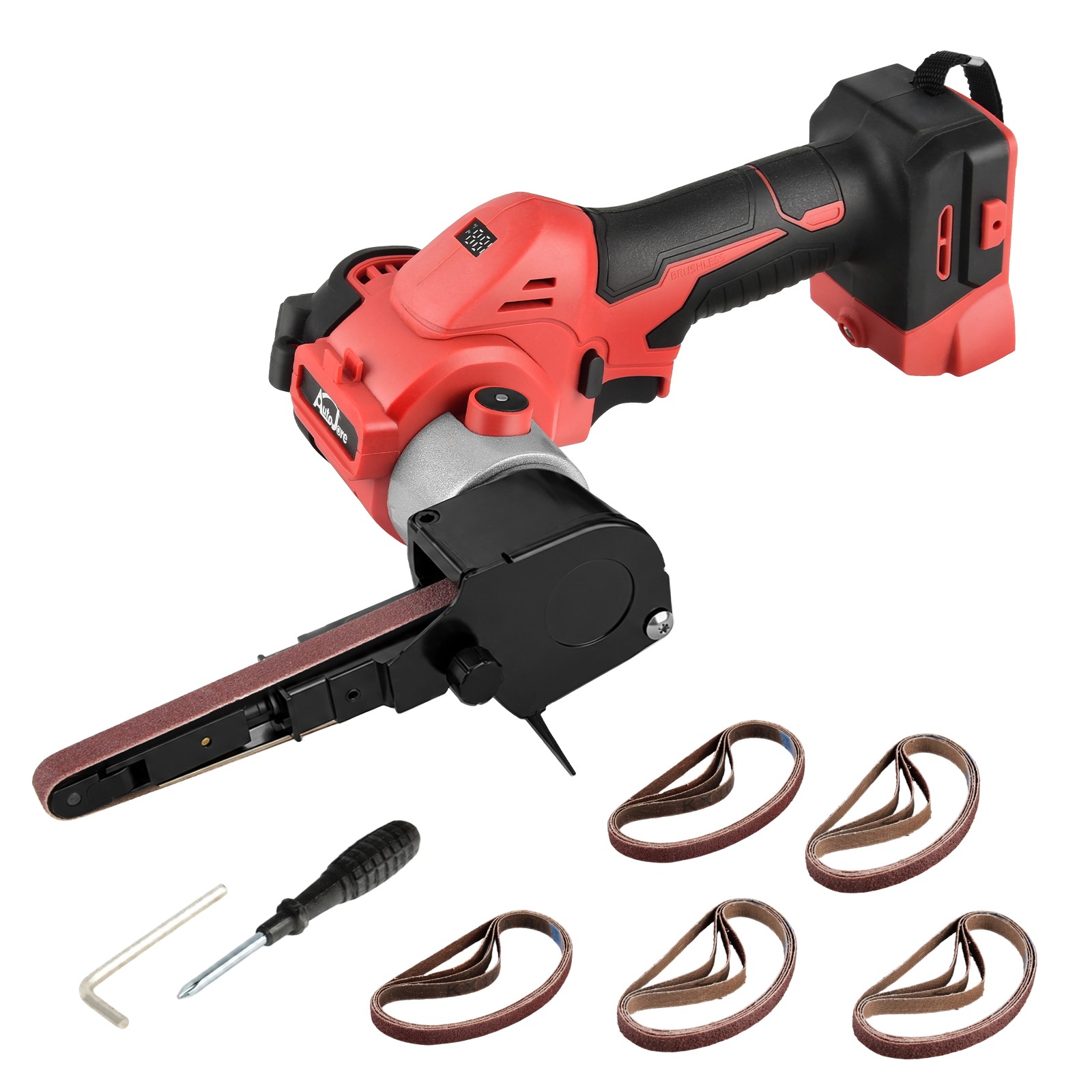 Brushless Cordless Belt Sander for Milwaukee M18 Battery Variable Speed