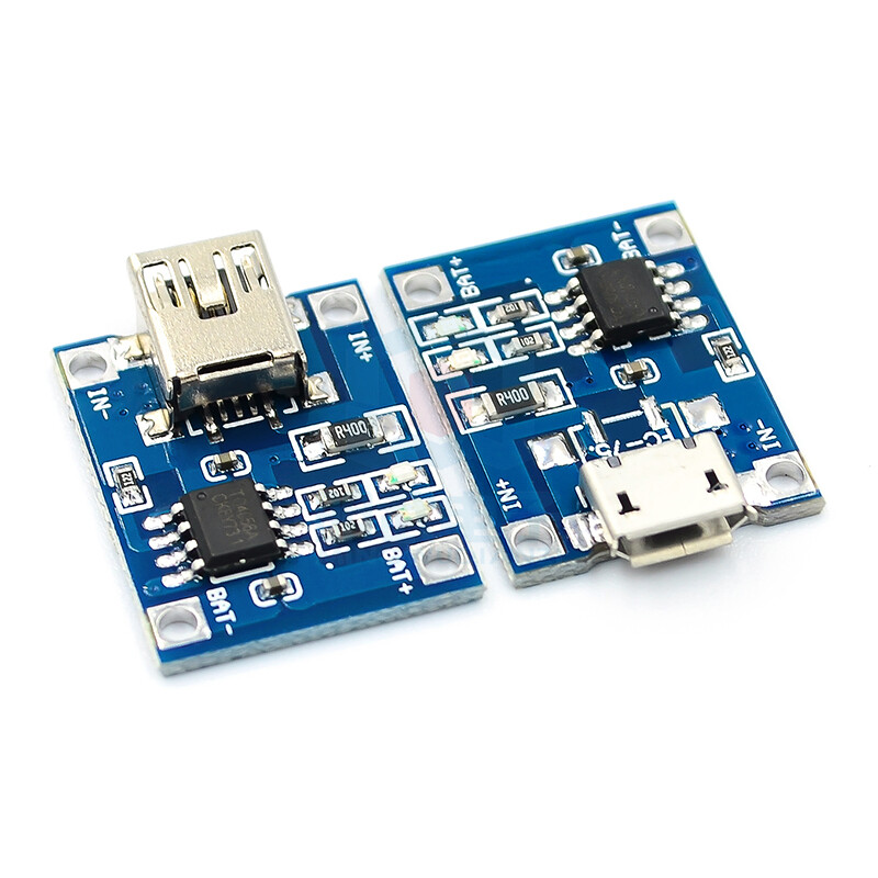 5V1A TP4056|18650 Lithium battery charging board Charger Module Micro USB Type-C