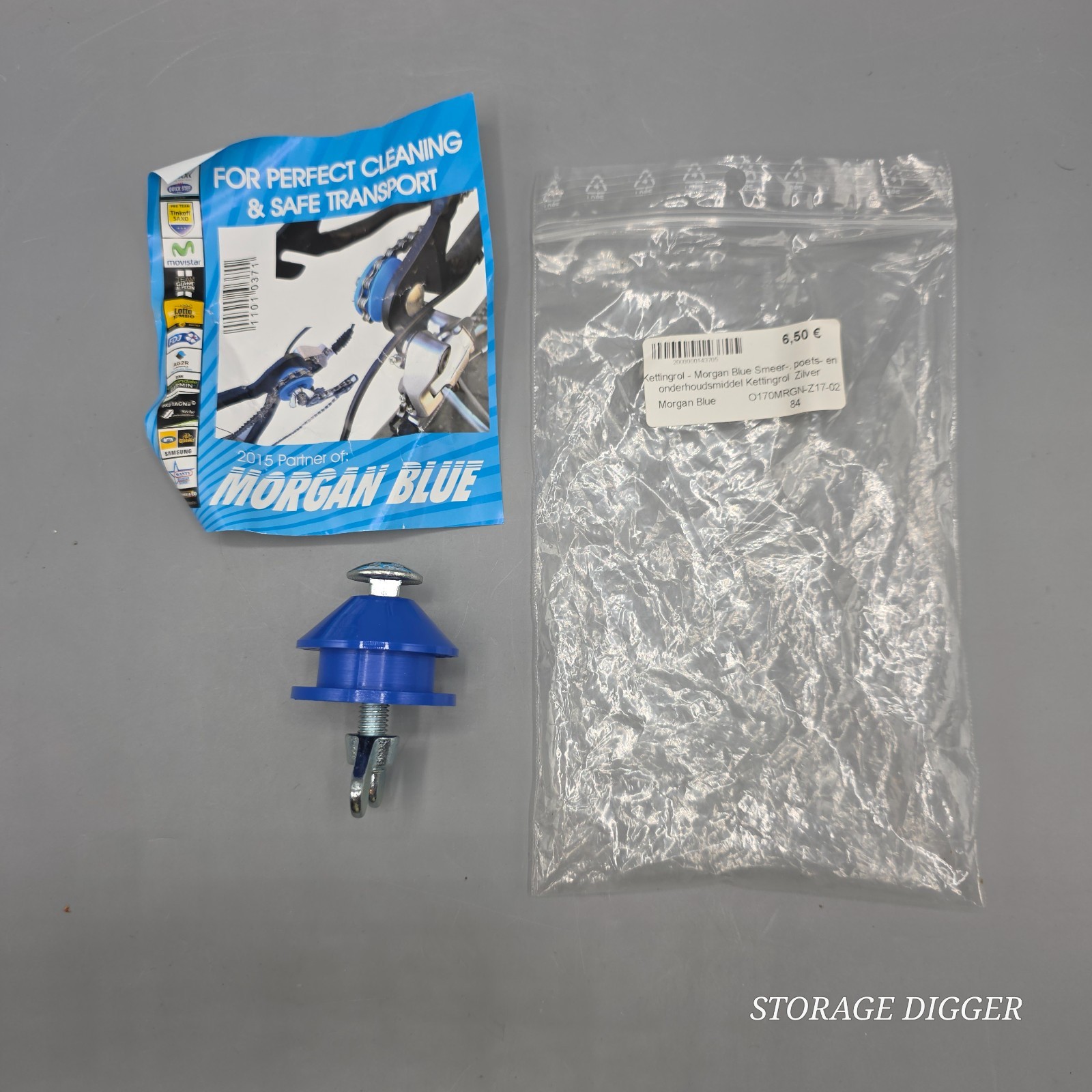 NEW 2015 Morgan Blue Screw Chain Keeper Blue Roller Bicycle Chain Tool