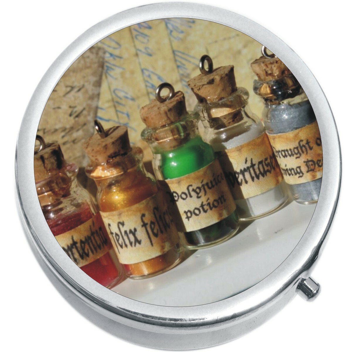 Wizard Potion Bottles  Medicine Vitamin Pill Box