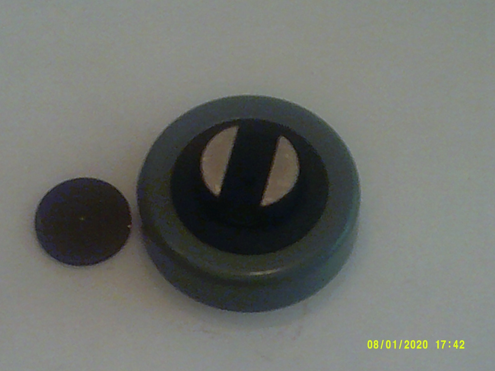 Cubic Precision 71-6202 Magnet Back Mirror K&E Brunson