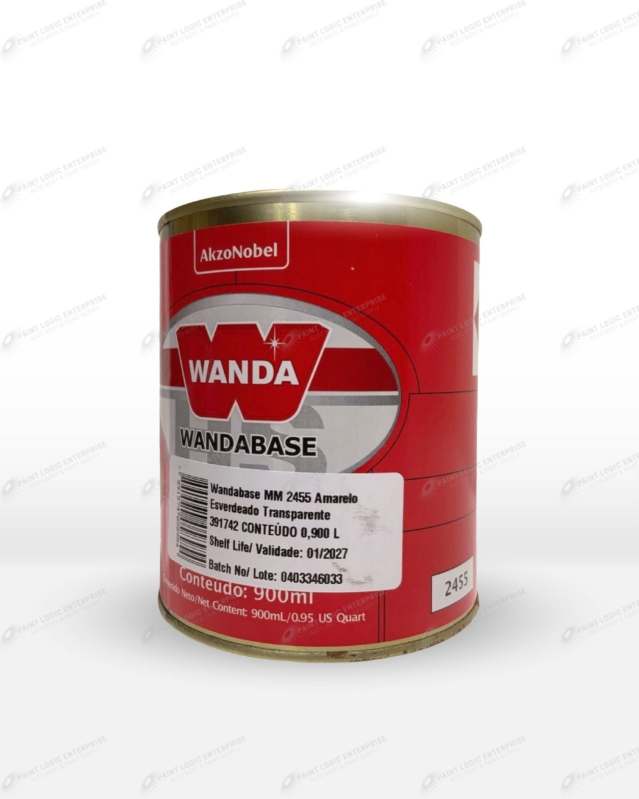 Wanda 2455 Greenish Yellow Transp. Toner 1L