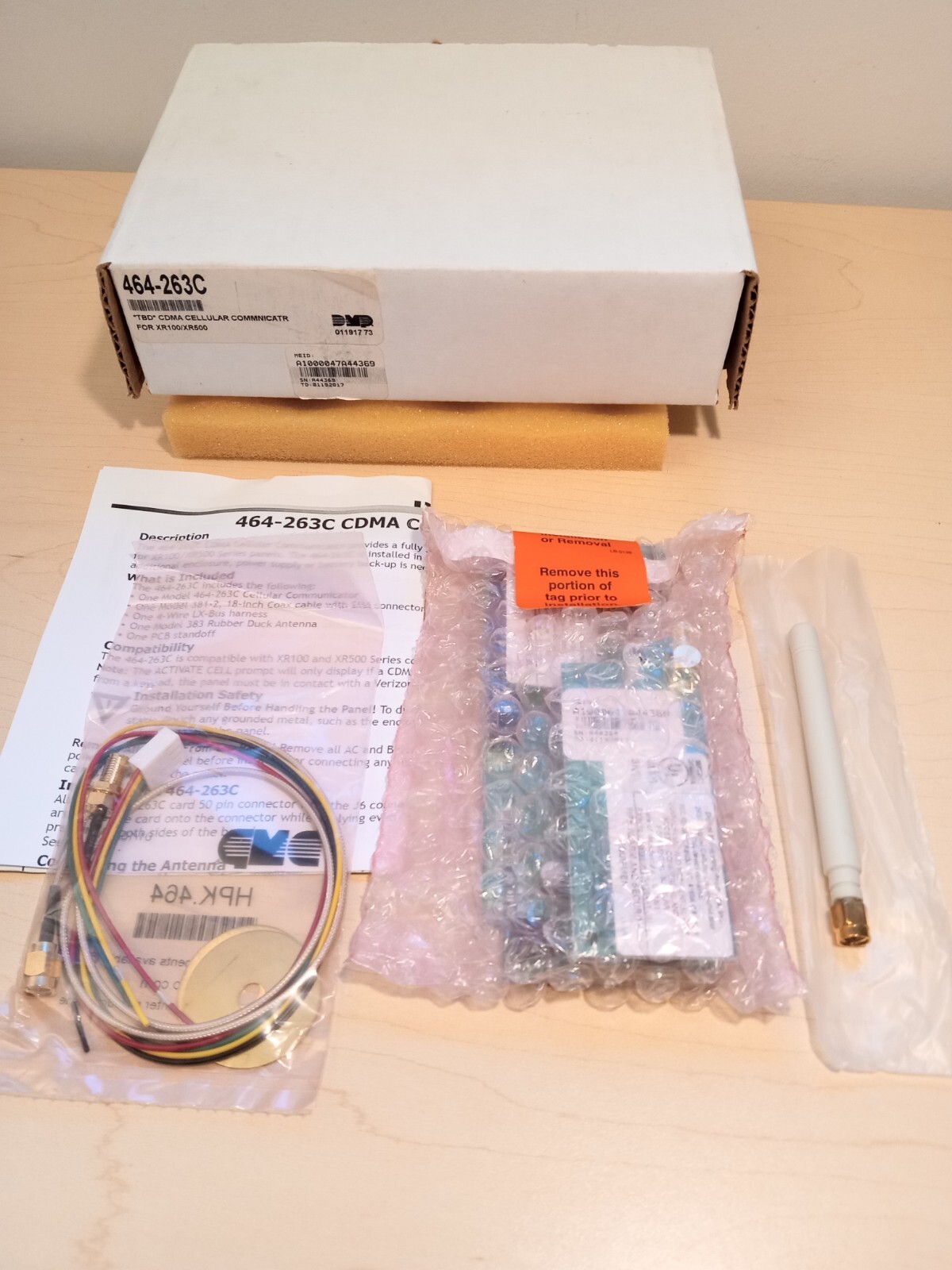 DMP 464-263C CDMA Cellular Communicator For XR100/XR500 Series Panels