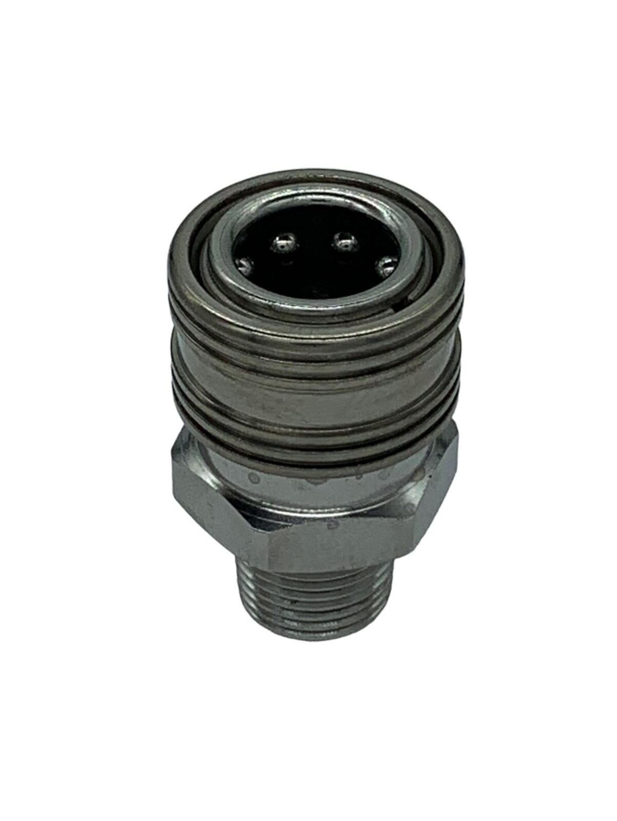 Socket 3/8 NPT Male American Made W/ Pittsburg Stainless Steel & EPDM Seals