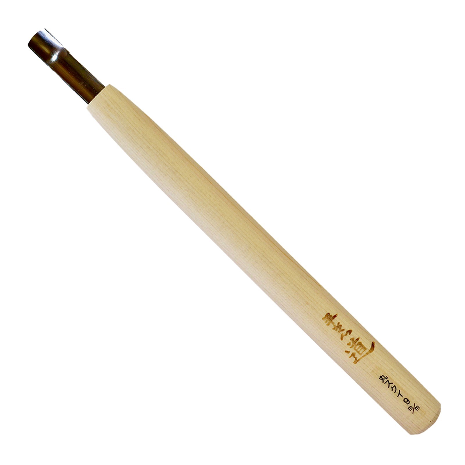 Michihamono Japanese Wood Carving Tool 9mm Short Bent Woodworking U Gouge