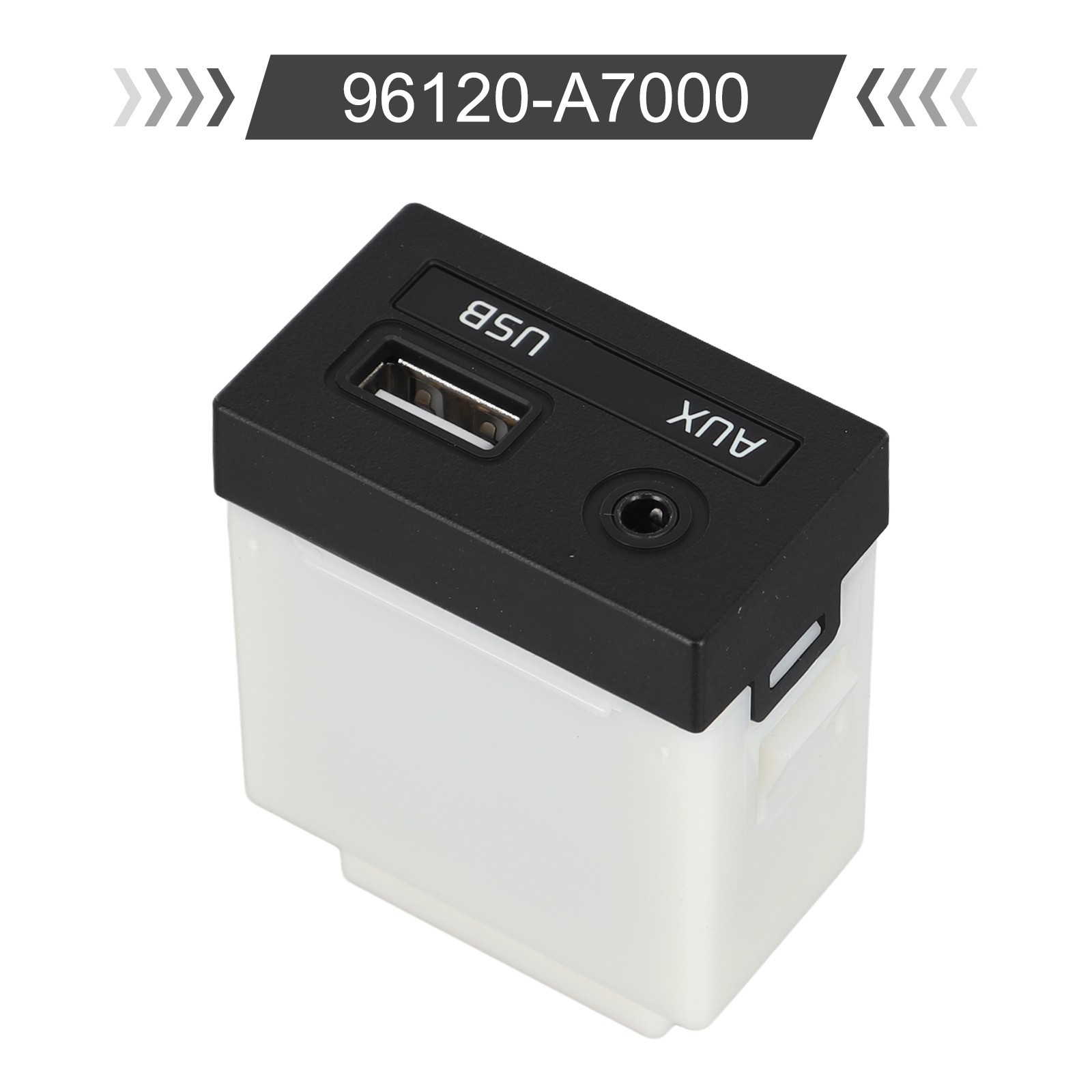 AUX USB Socket 96120-A7000 12V Voltage ABS Material Direct Installation