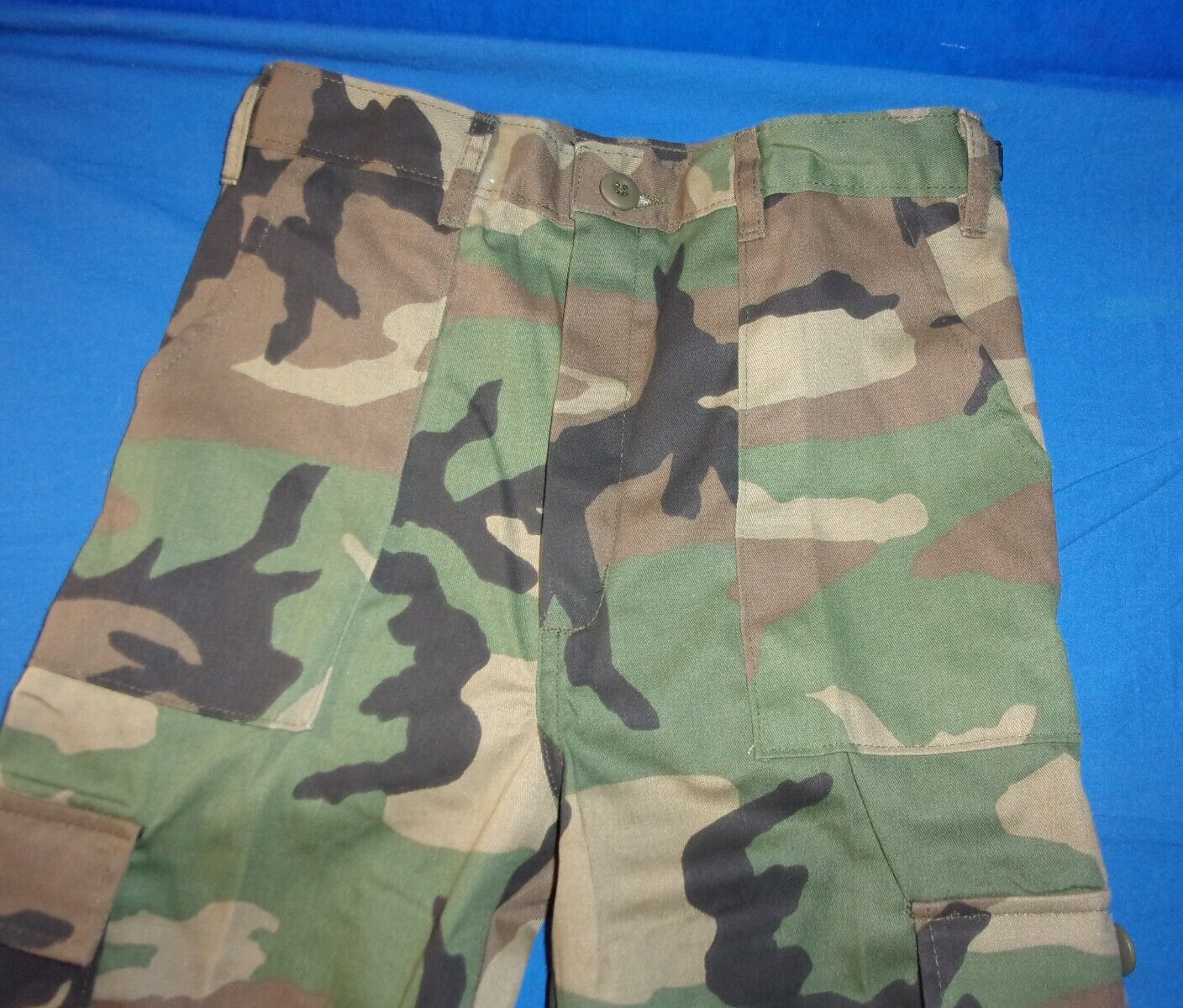 NEW TRU-SPEC YOUTH BOYS WOODLAND BDU CAMOUFLAGE URBAN PANTS SIZE 18