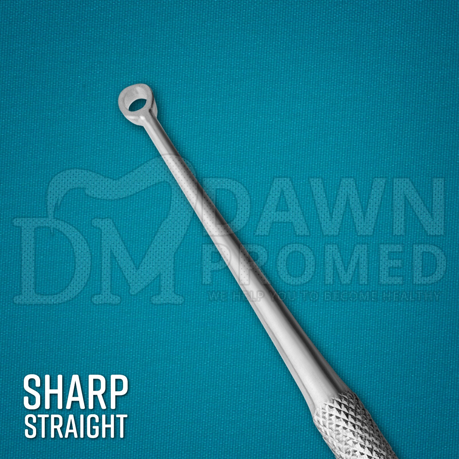 Buck Ear Curettes 6-1/2" sharp Straight ENT Surgical Instruments German Grade