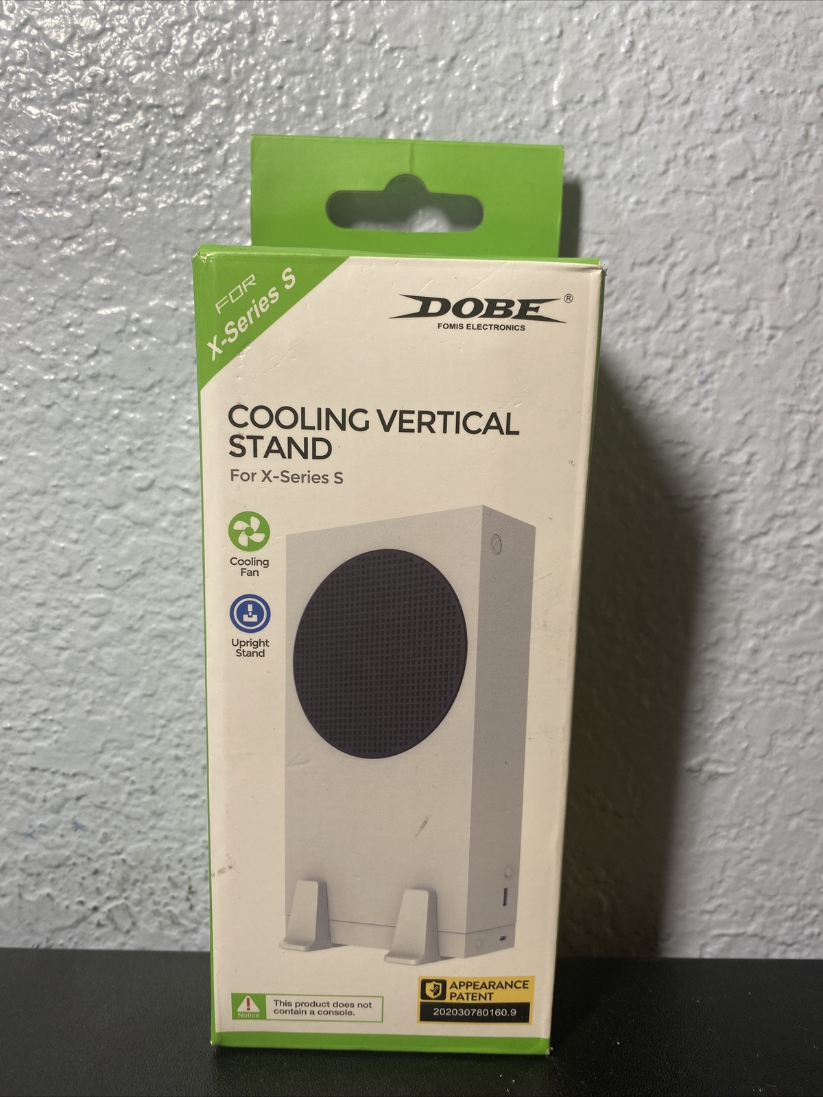 White Dobe Vertical Cooling Stand for the Xbox Series S Console