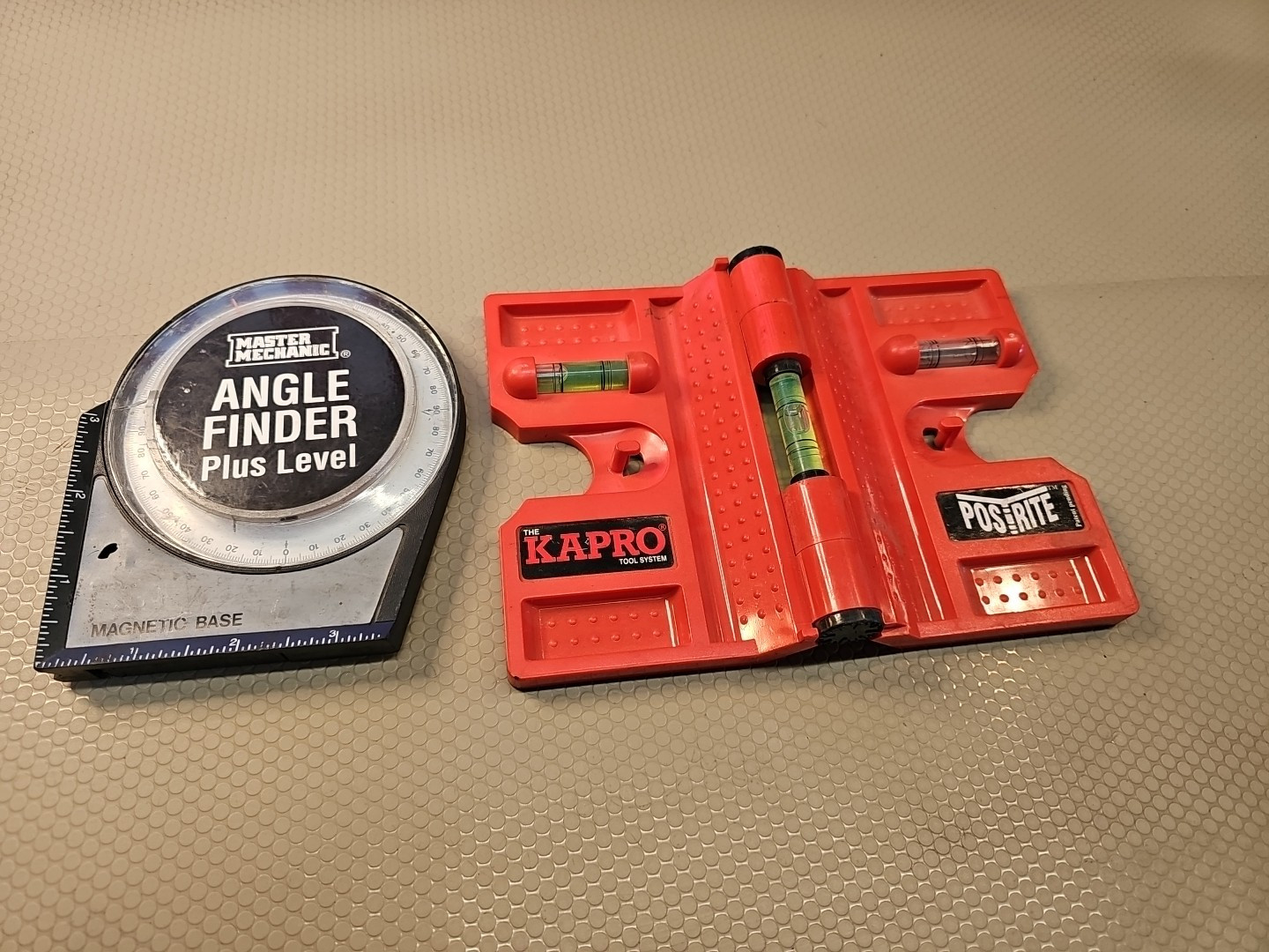 Post Level Kapro With Straps Kapro PostRite + Angle Finder Magnetic Master Mech