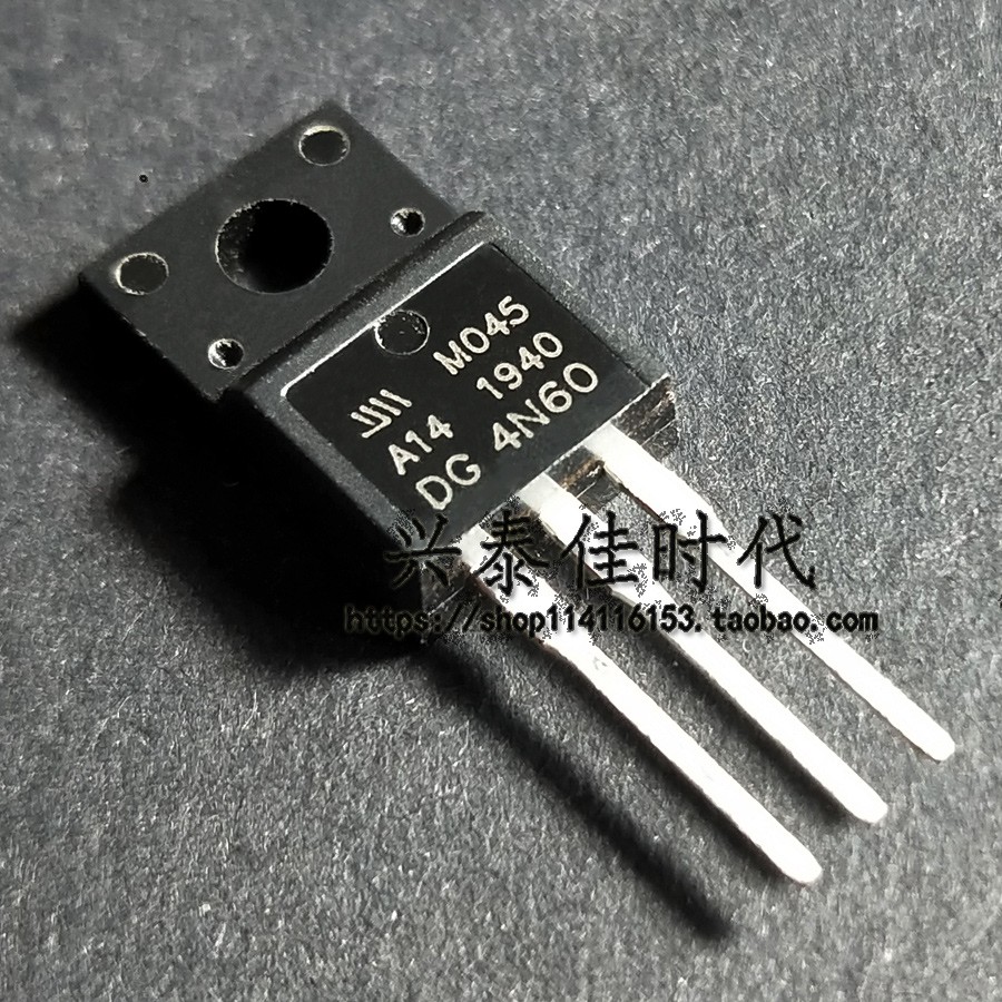10PCS DG4N60 4N60 TO-220F Field Effect MOS 4A/600V