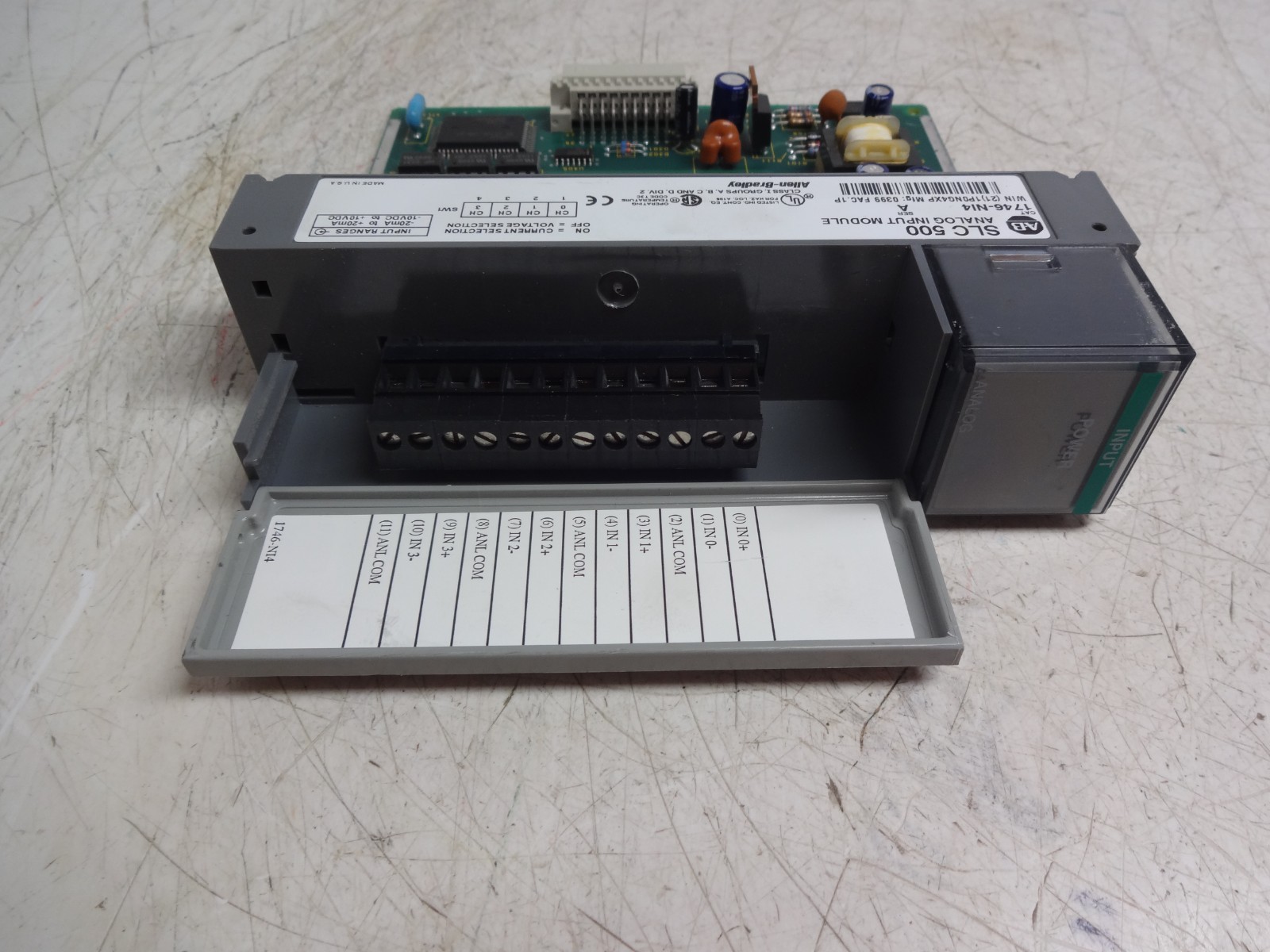 Allen Bradley 1746-ni4 Analog Input Module