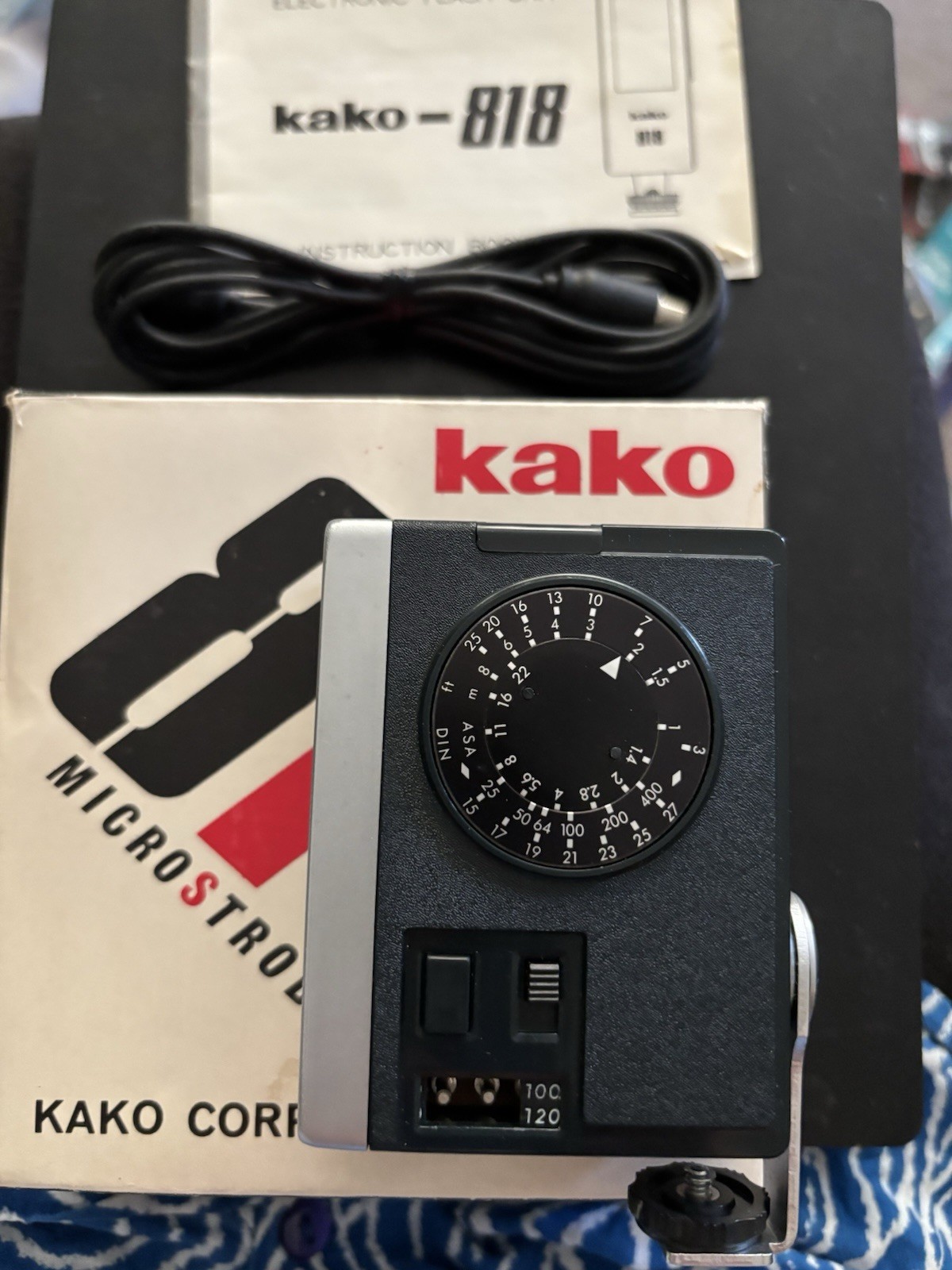 Camera Flash Kako 818 Japan Vintage 35 MM - Untested But It Is New Photographer