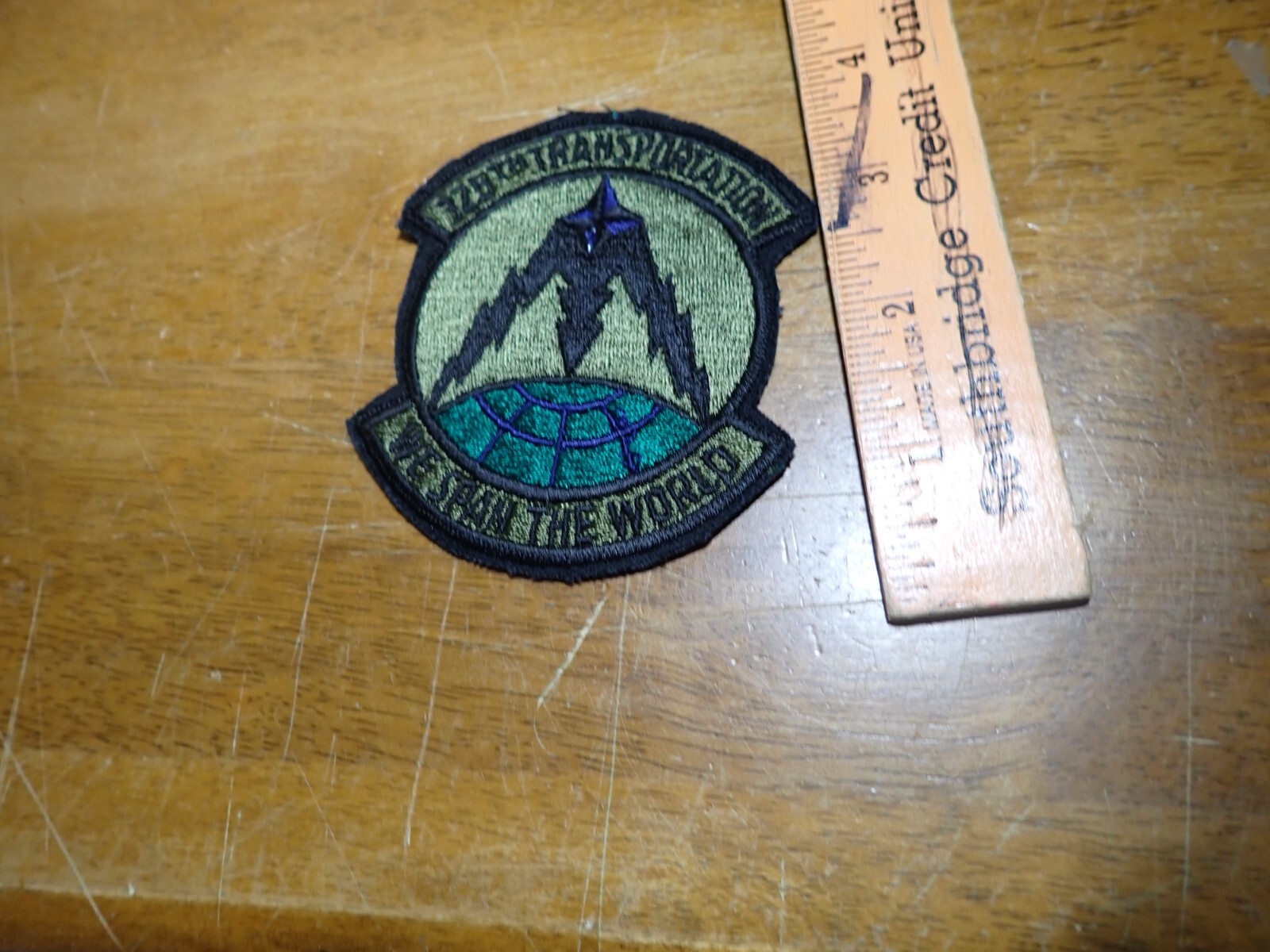 U S AIRFORCE 325 TRANSPORTATION JET FIGHTERS TOM CAT C5  PATCH  BX M#9