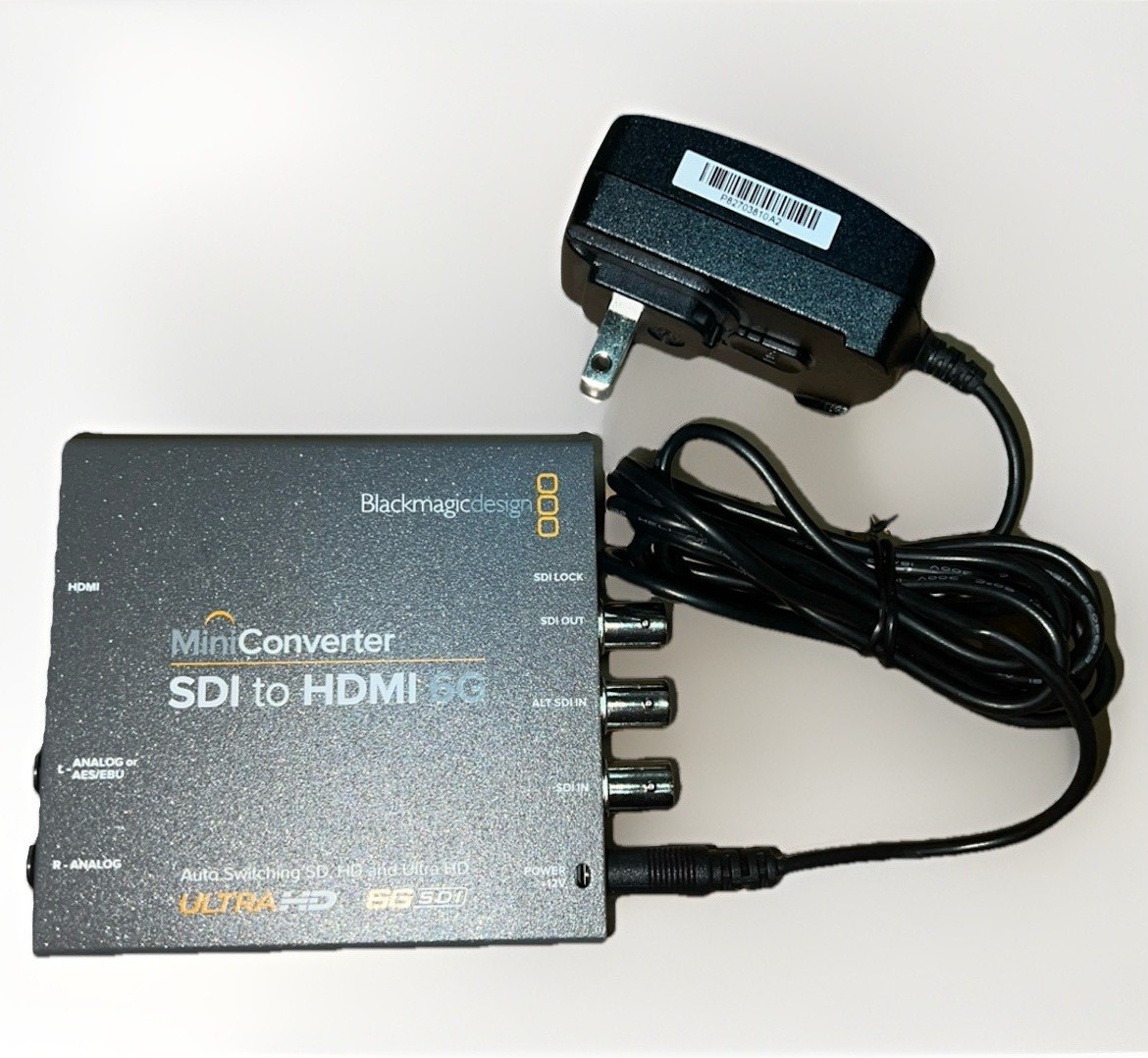 Blackmagic Design SDI to HDMI 6G Mini Converter with Power Adapter