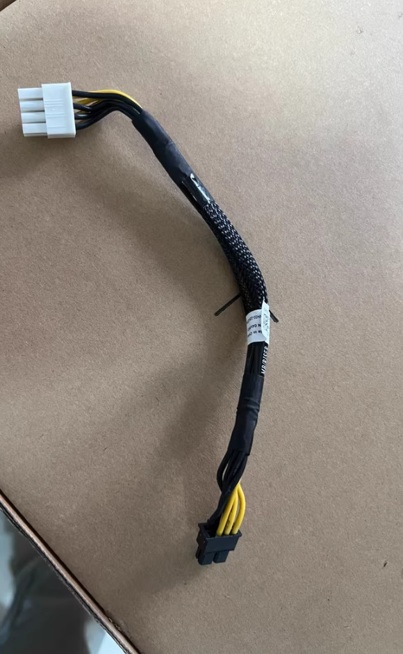 New DELL PowerEdge R740 R740XD Server GPU Power Cable 8 Pin 4VPD3 04VPD3 20cm