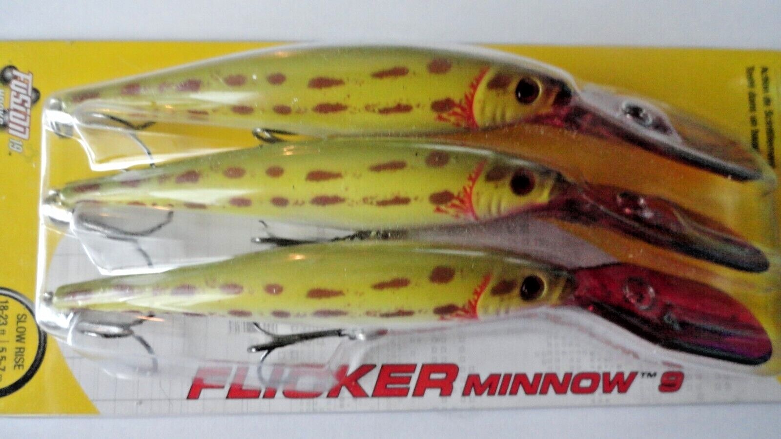 Berkley Flicker Minnow Crankbait #9 (SELECT COLOR) 3-PACK