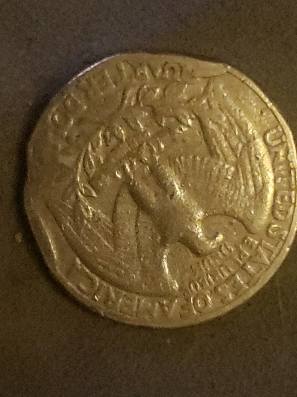 1997 SEVERE ERROR QUARTER RARE!
