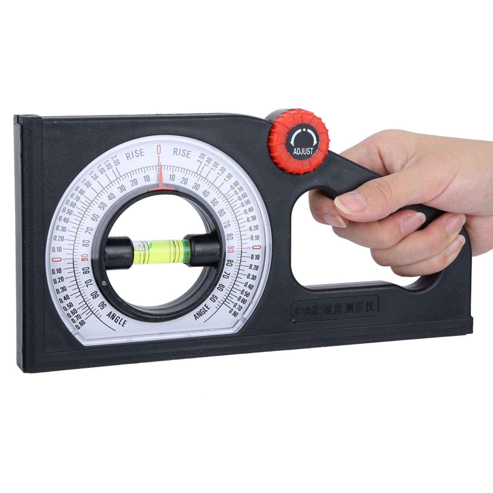 ABS Engineering Slope Level Meter Angle Measuring Scale Tool Without Magnetism