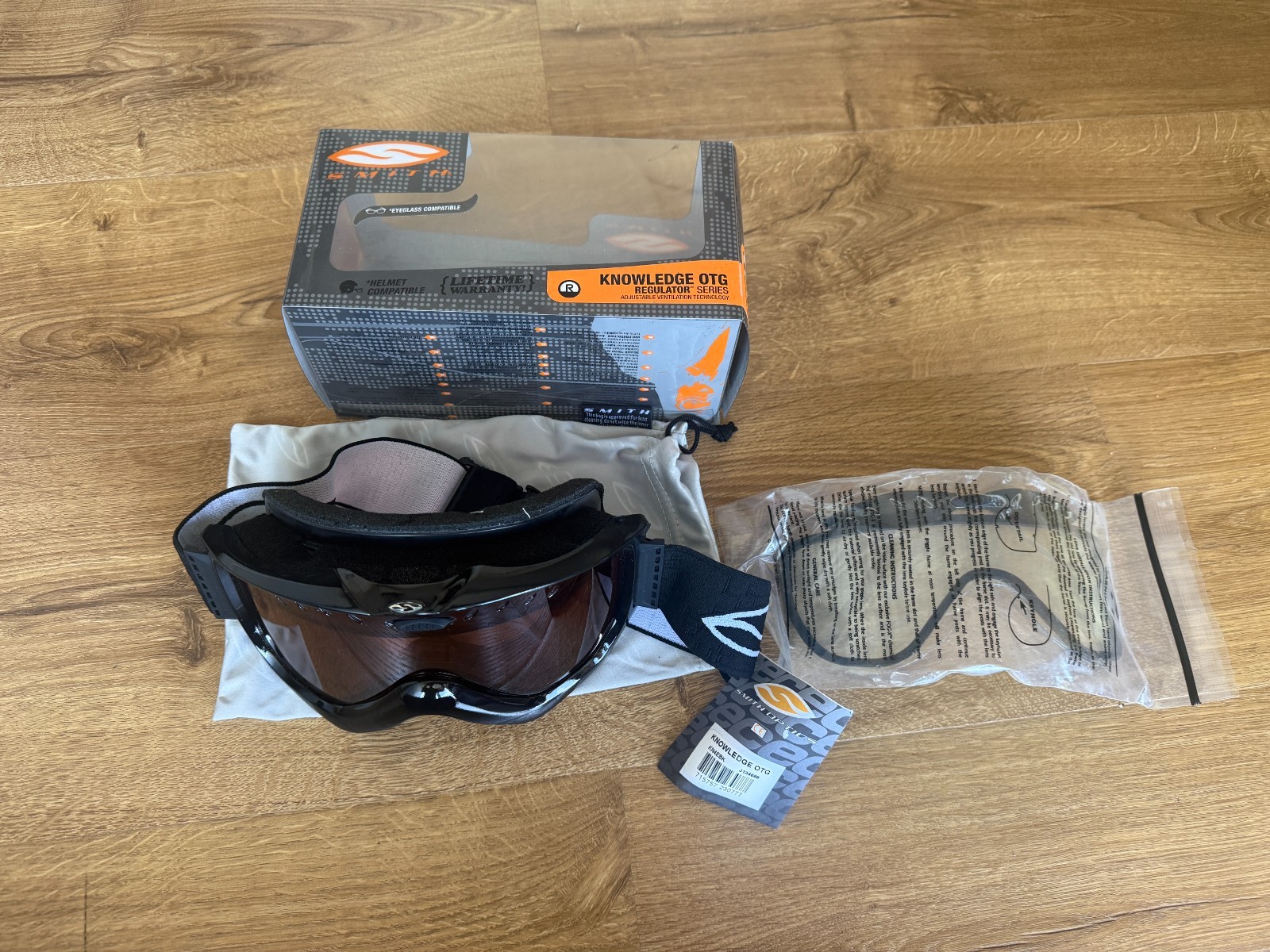 Smith Knowledge OTG Ski Snowboard Goggles Regulator Series BRAND NEW