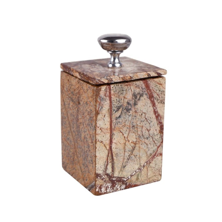Brown Marble Bathroom Set of 5