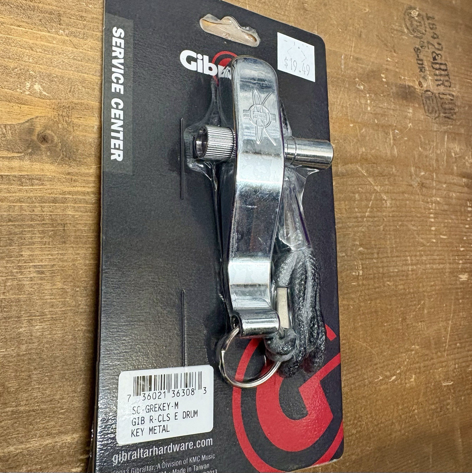 Drum Key Gibraltar SC-GREKEY-M R-Class Metal E-Key